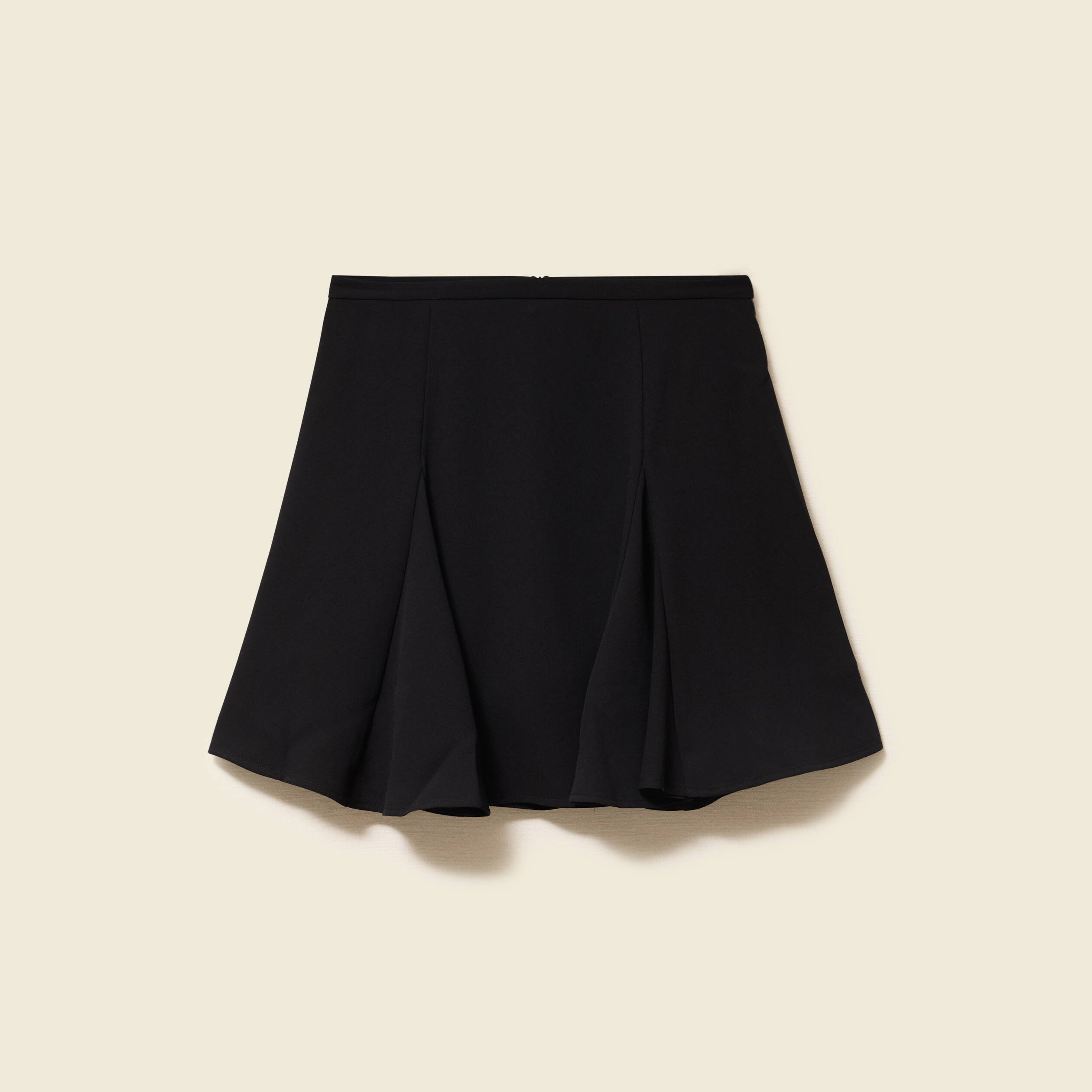 HOT Jupe Noire Jupe Fluide Jupe Fluide Noir Femme Bonobo