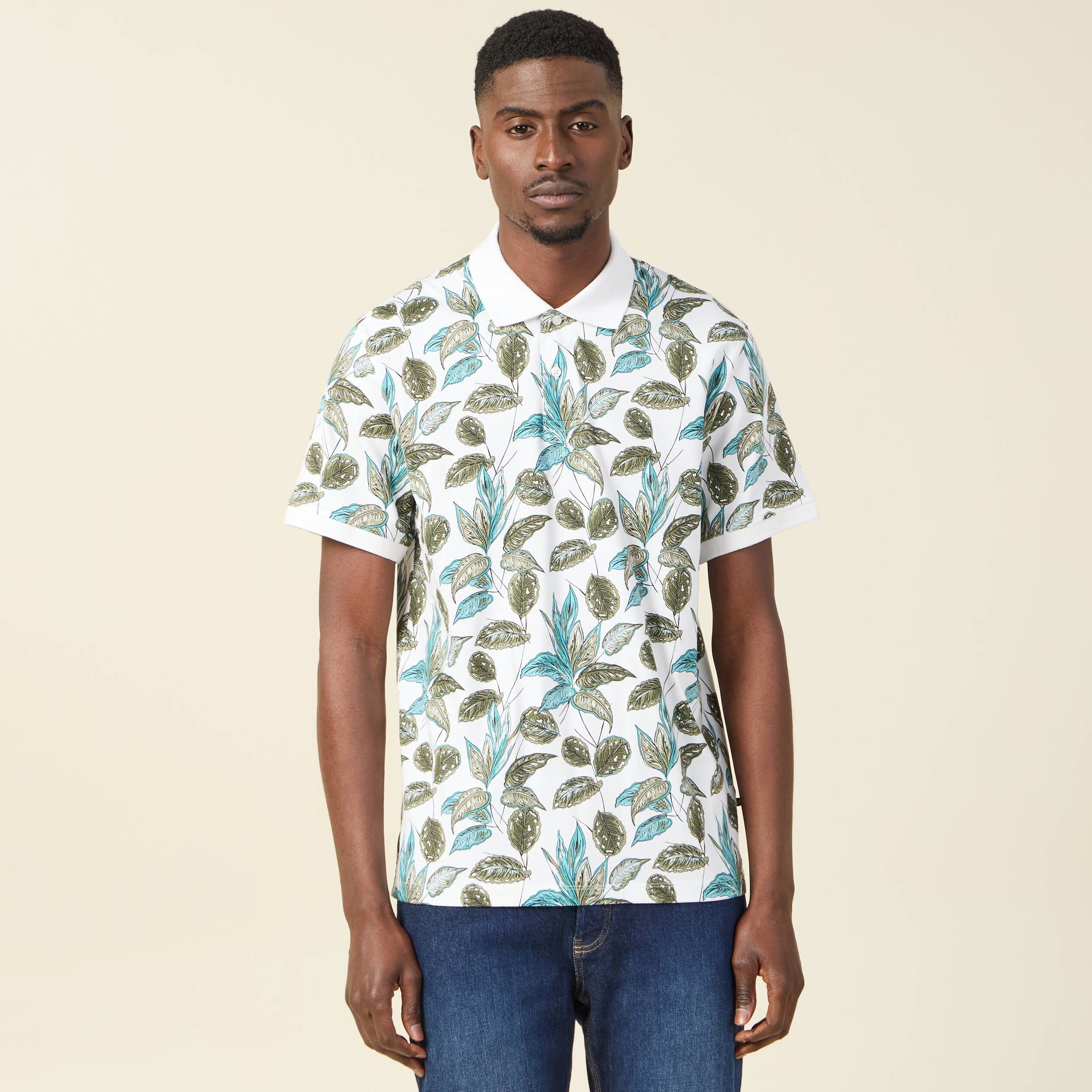 polo eco responsable blanc homme Polo éco-responsable blanc homme