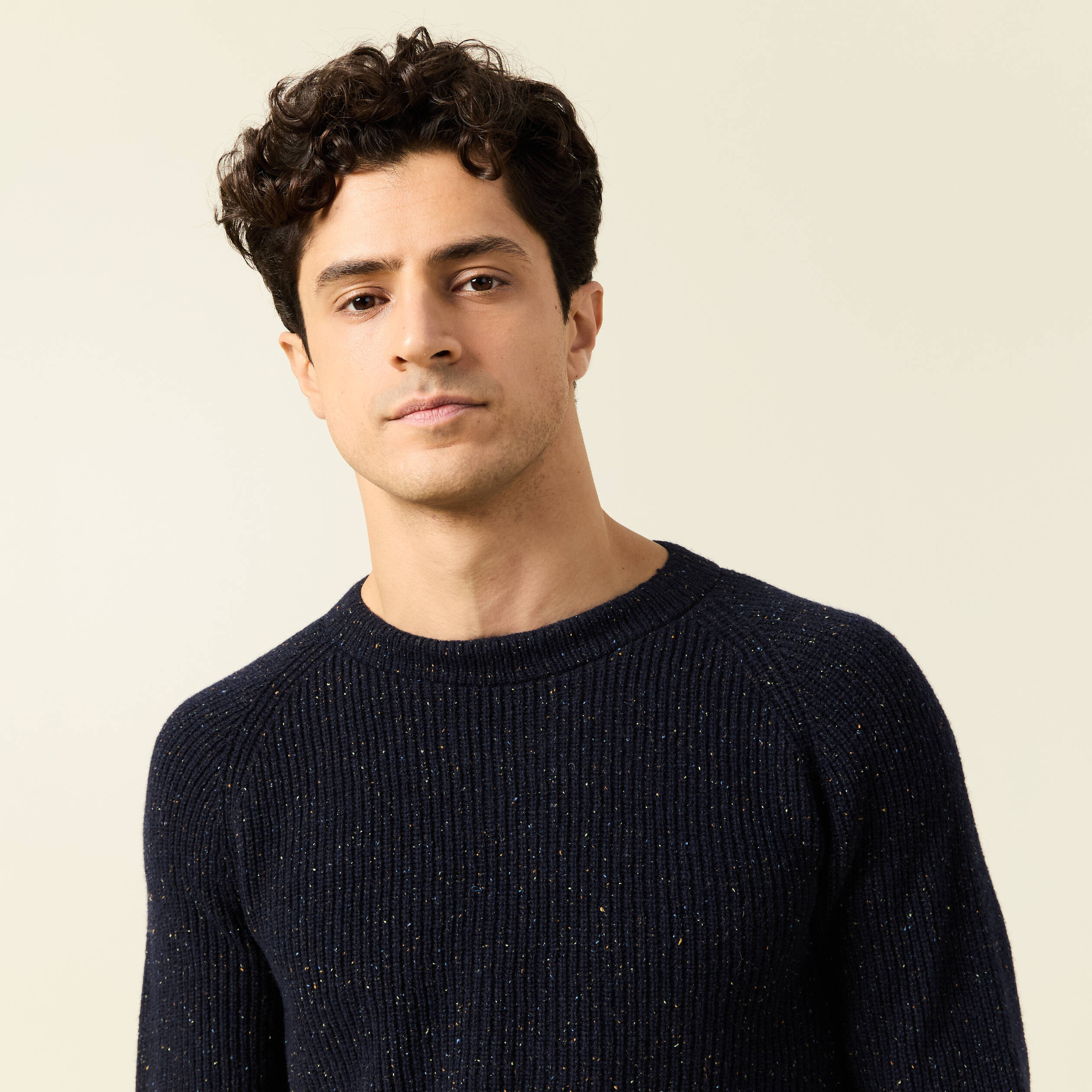 pull manches longues fabrique en france bleu marine homme Pull manches longues fabriqué en France bleu marine homme