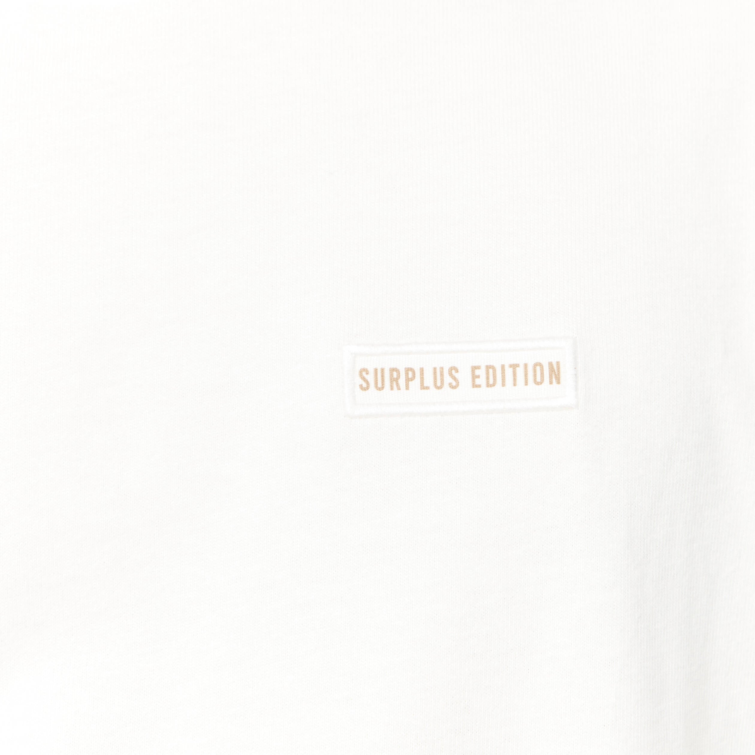 T-shirt oversize en coton ecru homme