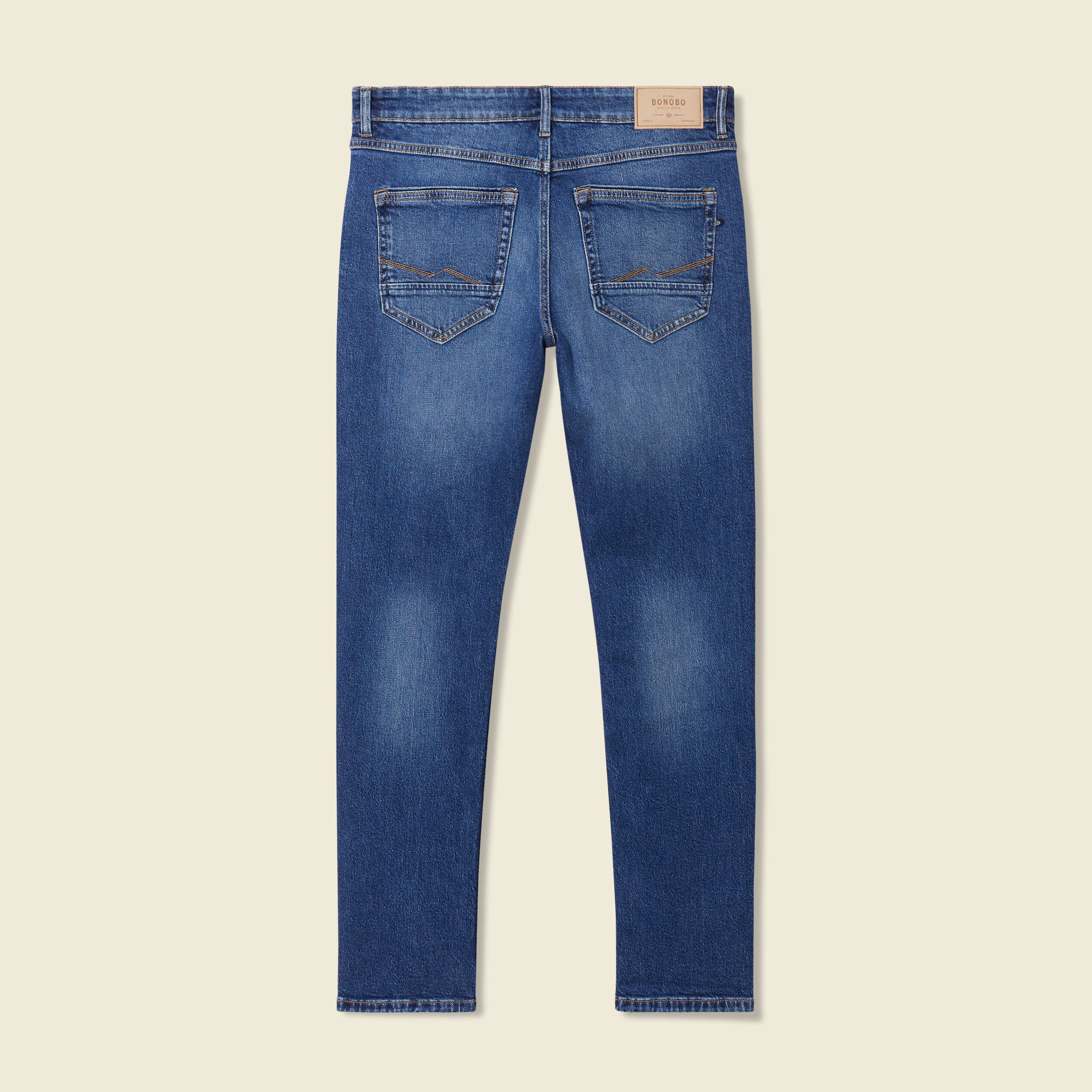 Jeans slim 5 poches denim stone homme