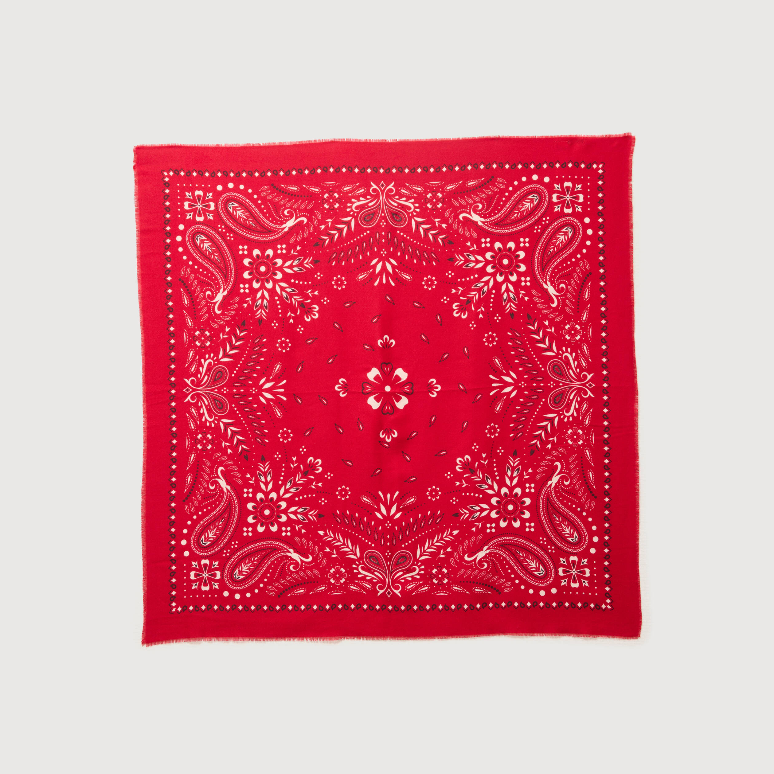 Foulard rouge femme