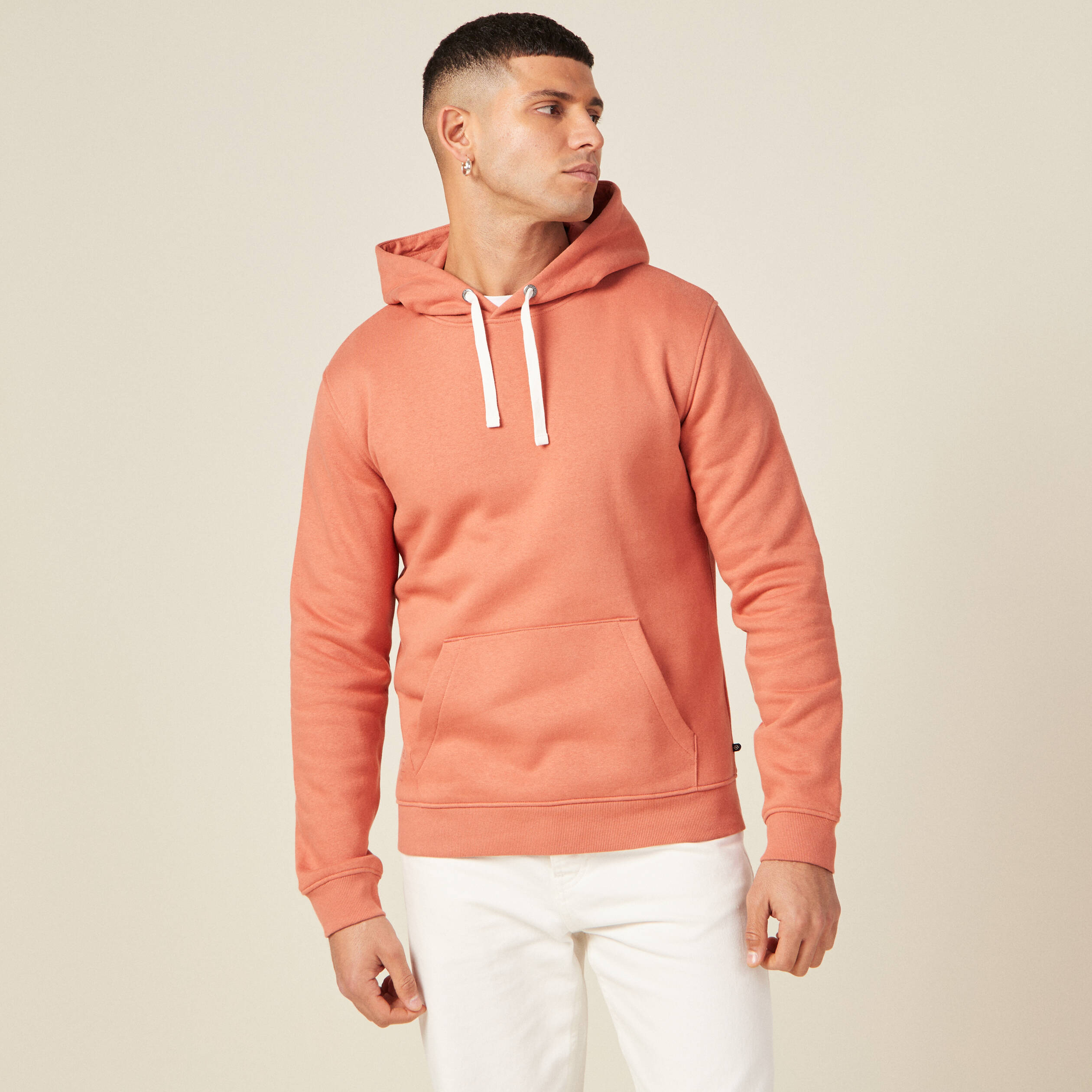 sweat manches longues rose homme Sweat manches longues rose homme