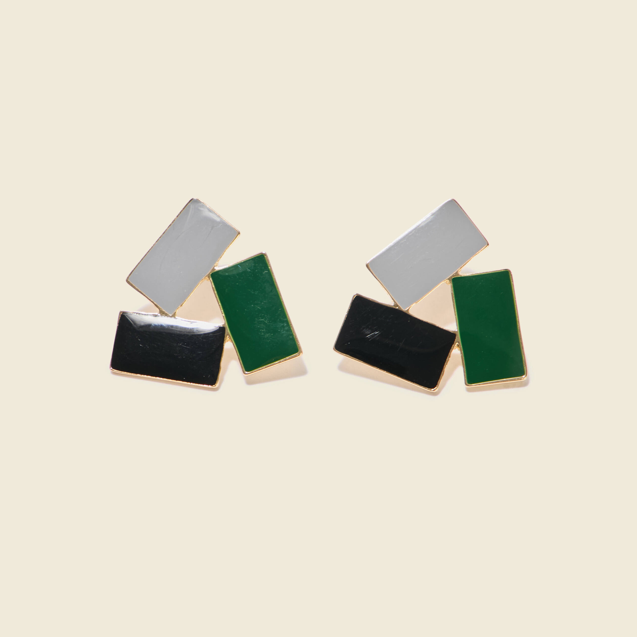 boucles doreilles multicolore femme Boucles d'oreilles multicolore femme