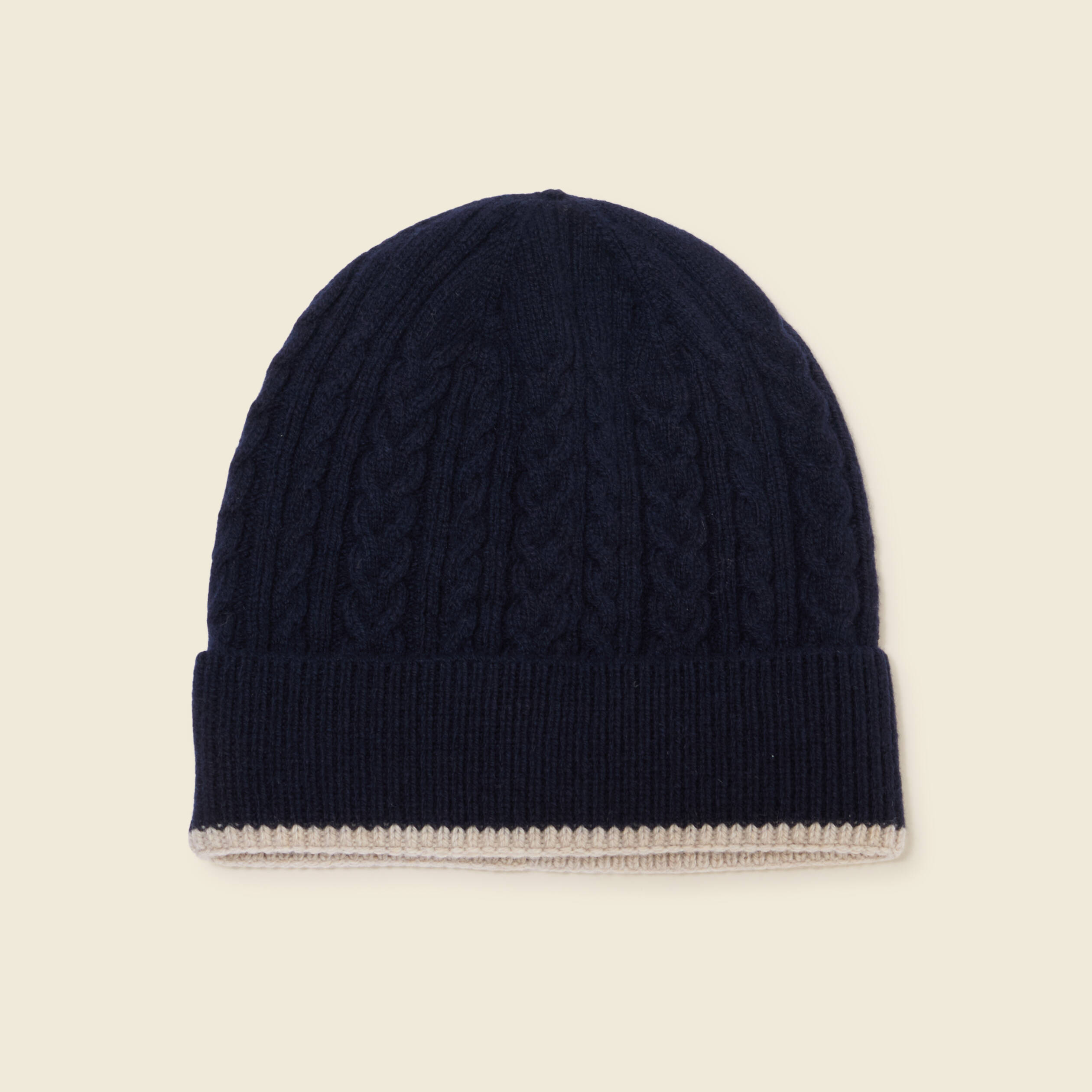 Bonnet fabriqu&eacute; en France bleu marine homme