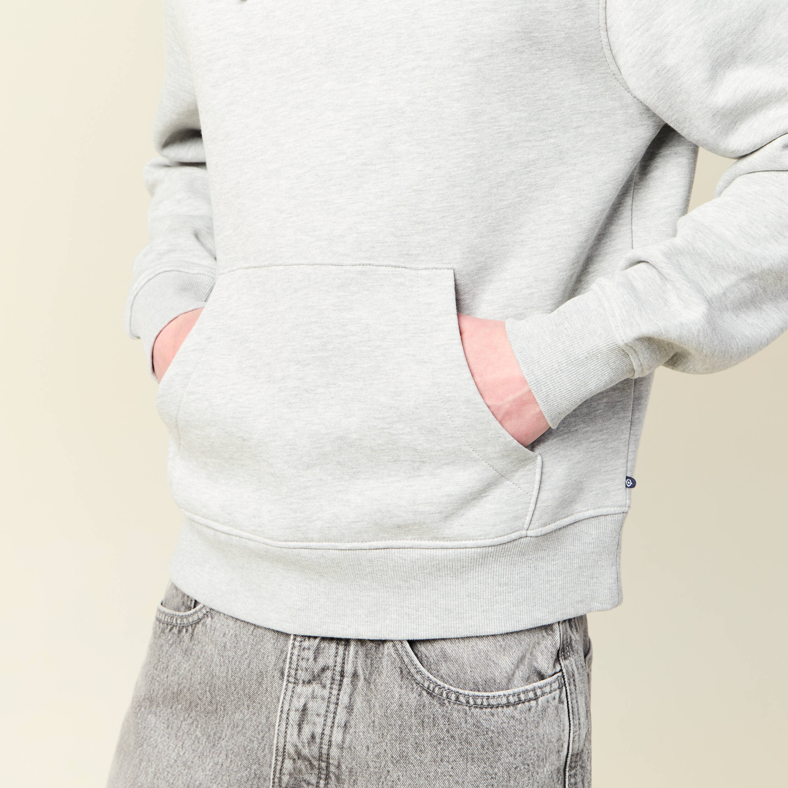 sweat a capuche gris homme Sweat à capuche gris homme