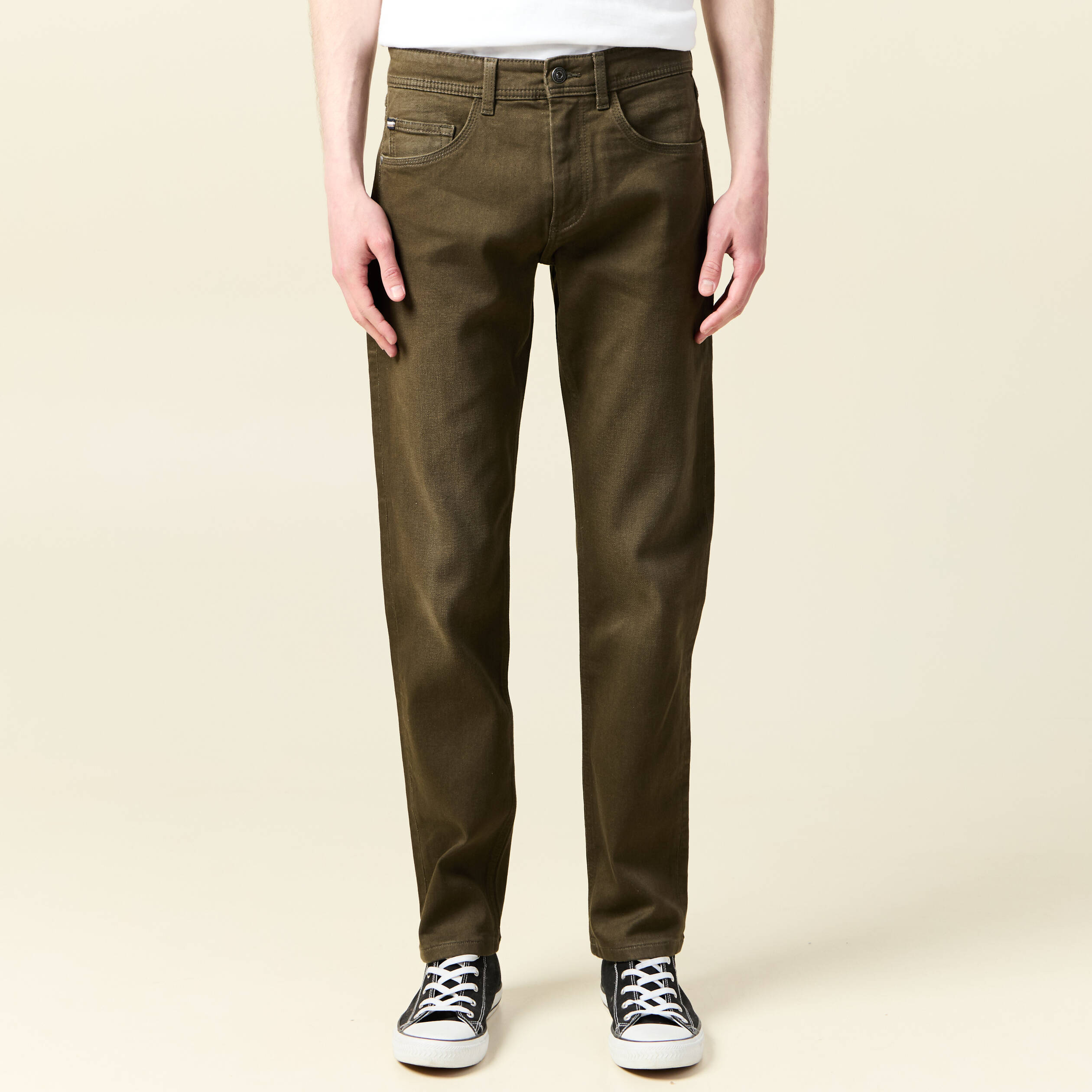 jeans straight longueur 32 denim taupe homme Jeans straight longueur 32 denim taupe homme