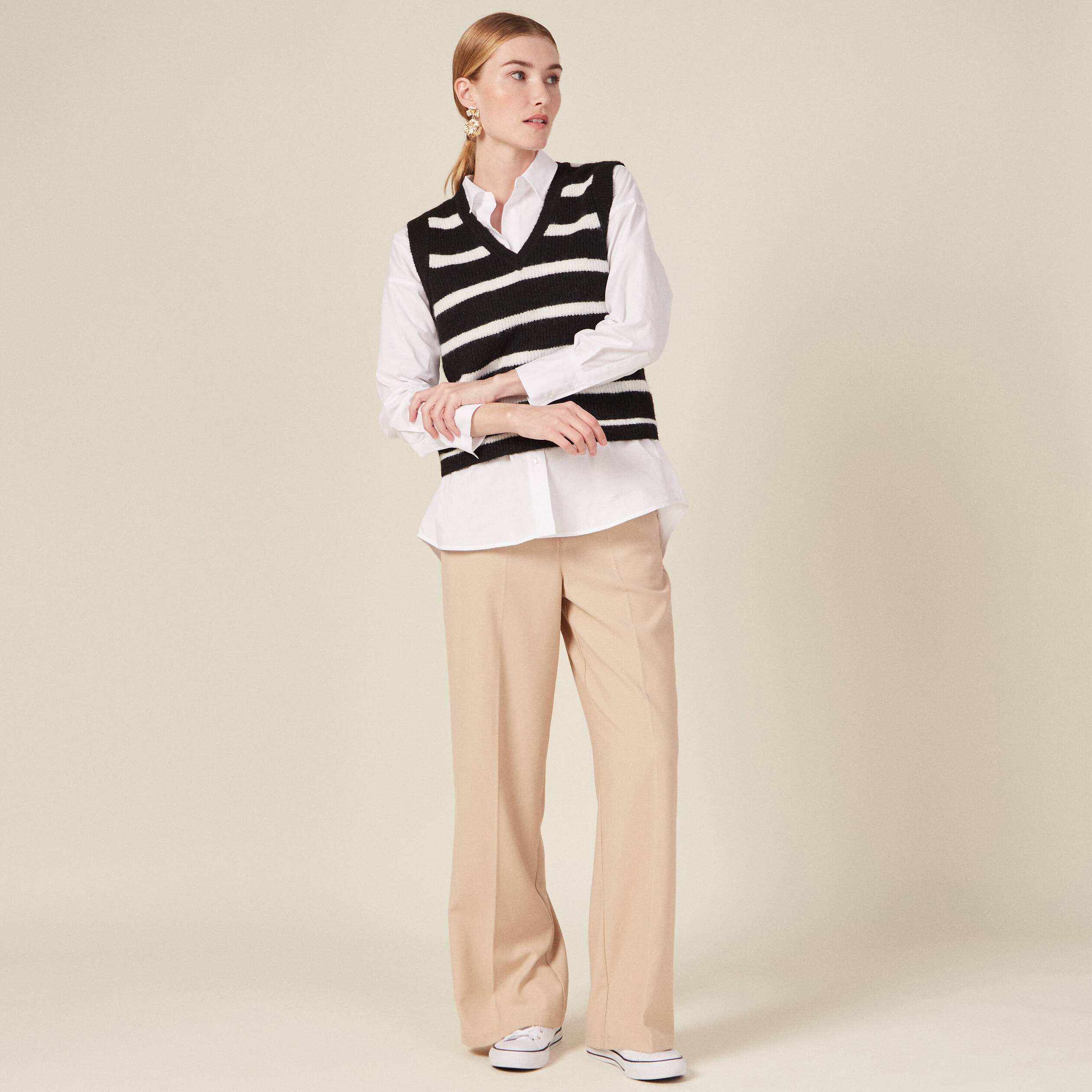 pull eco responsable noir femme Pull éco-responsable noir femme