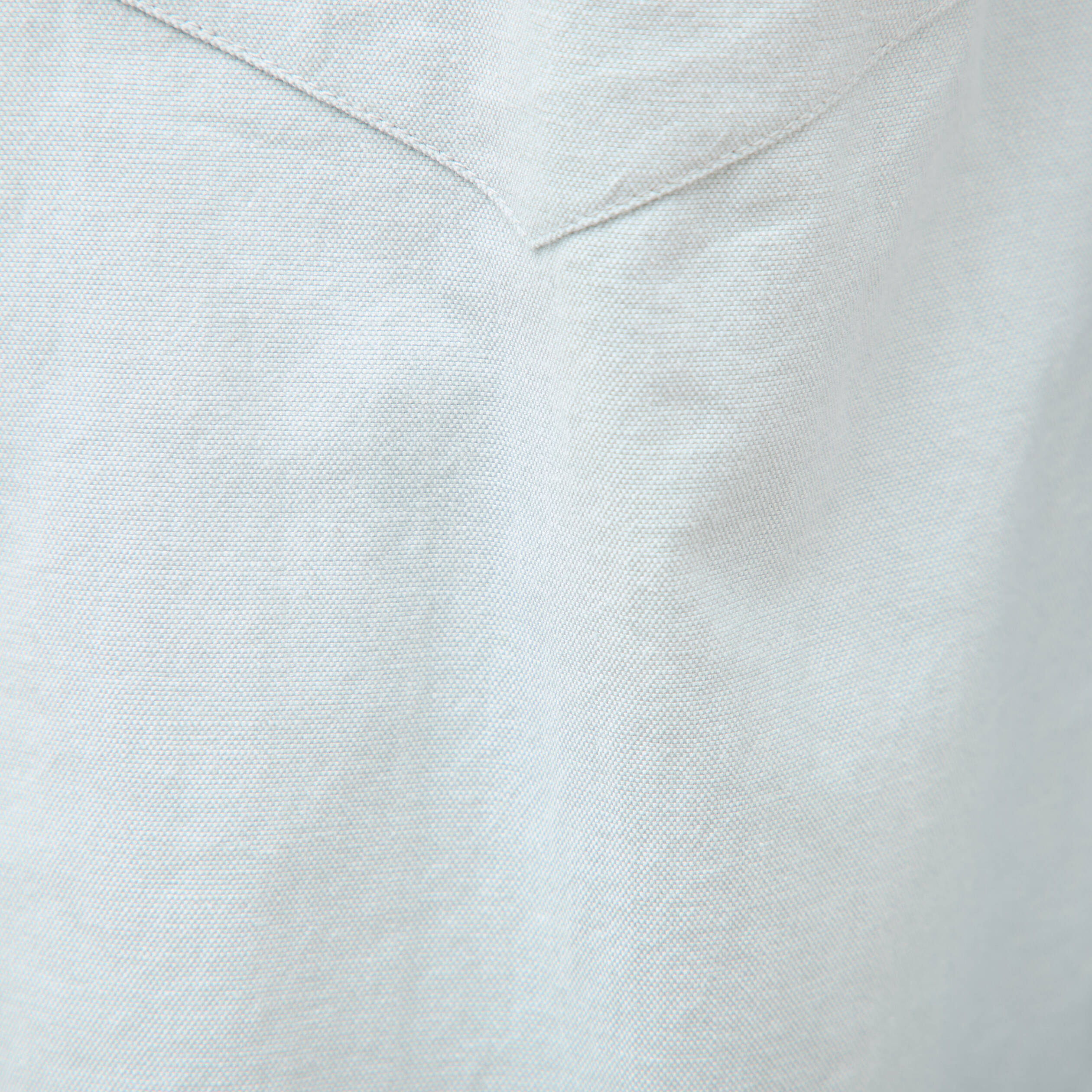 Chemise manches longues col am&eacute;ricain vert clair homme
