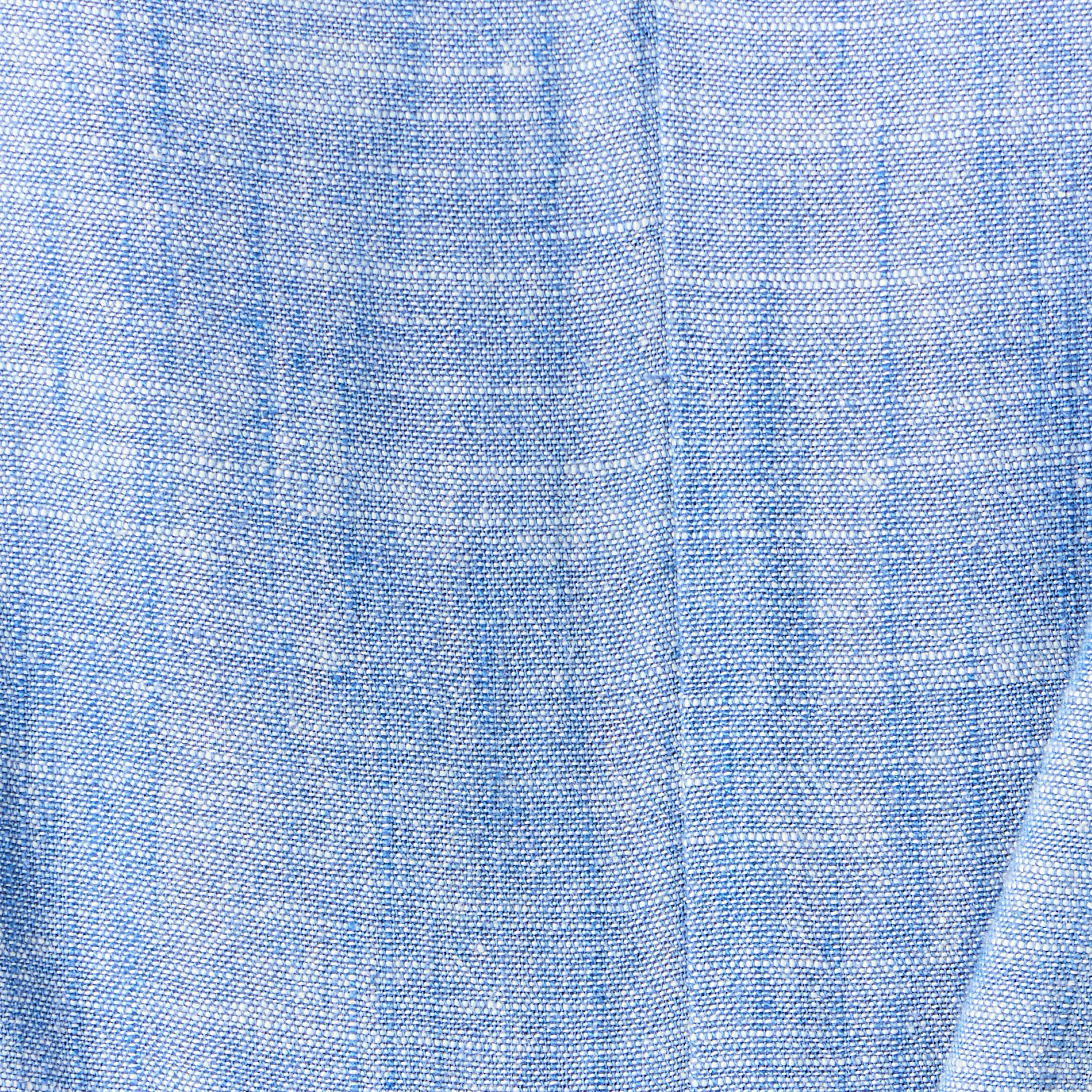 Combinaison pantalon ceintur&eacute;e bleu femme