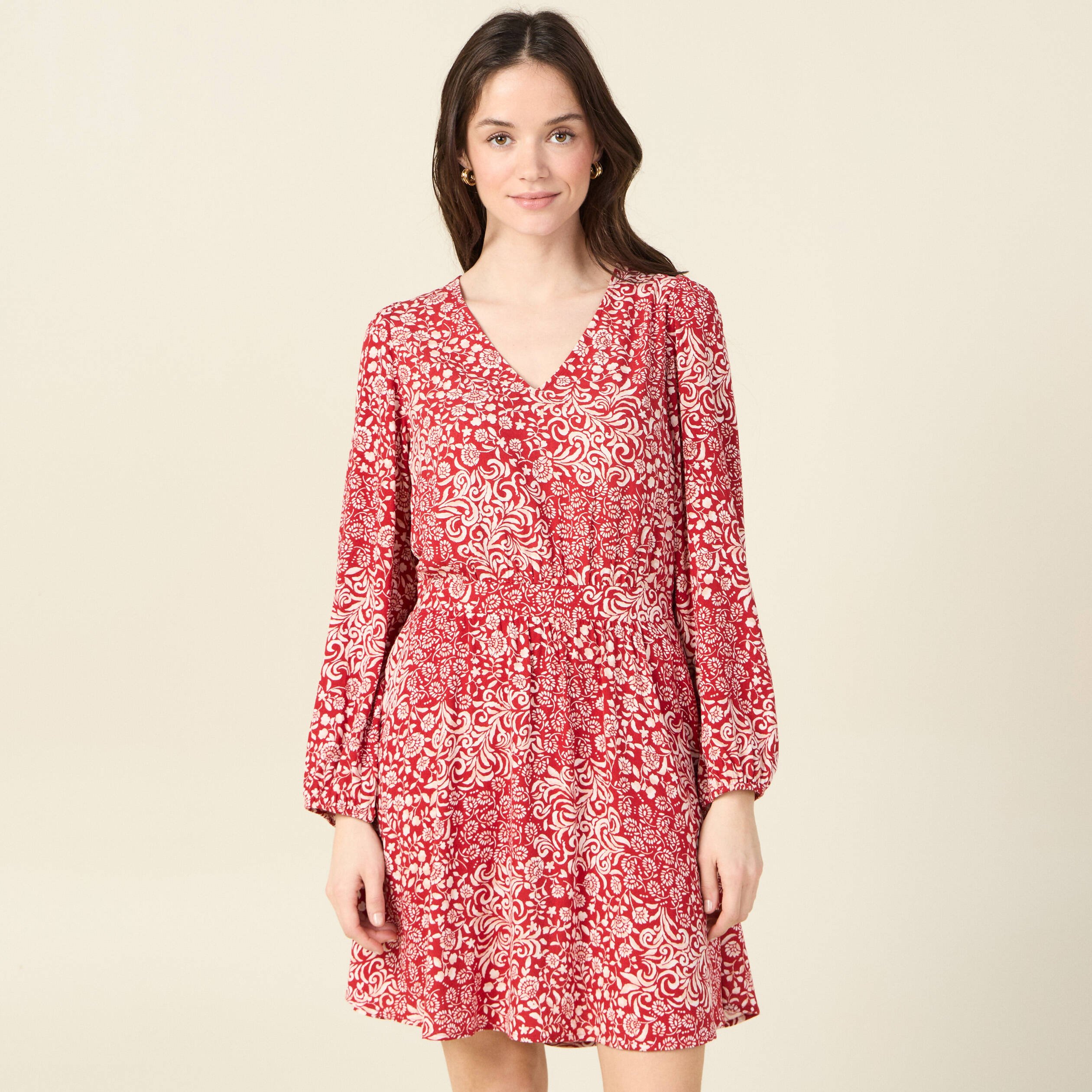 robe eco responsable rouge femme Robe éco-responsable rouge femme