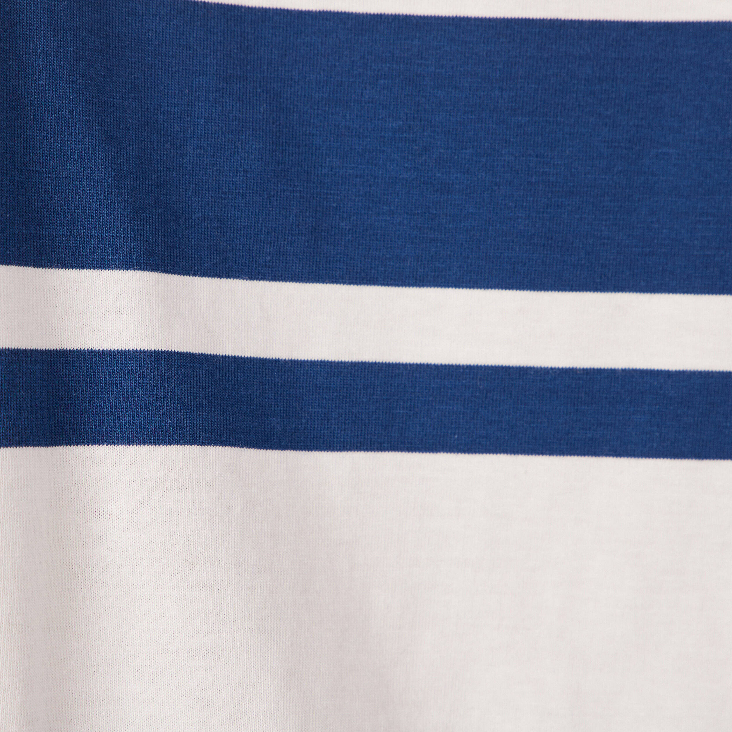 T-shirt ray&eacute; col rond manches courtes ecru homme