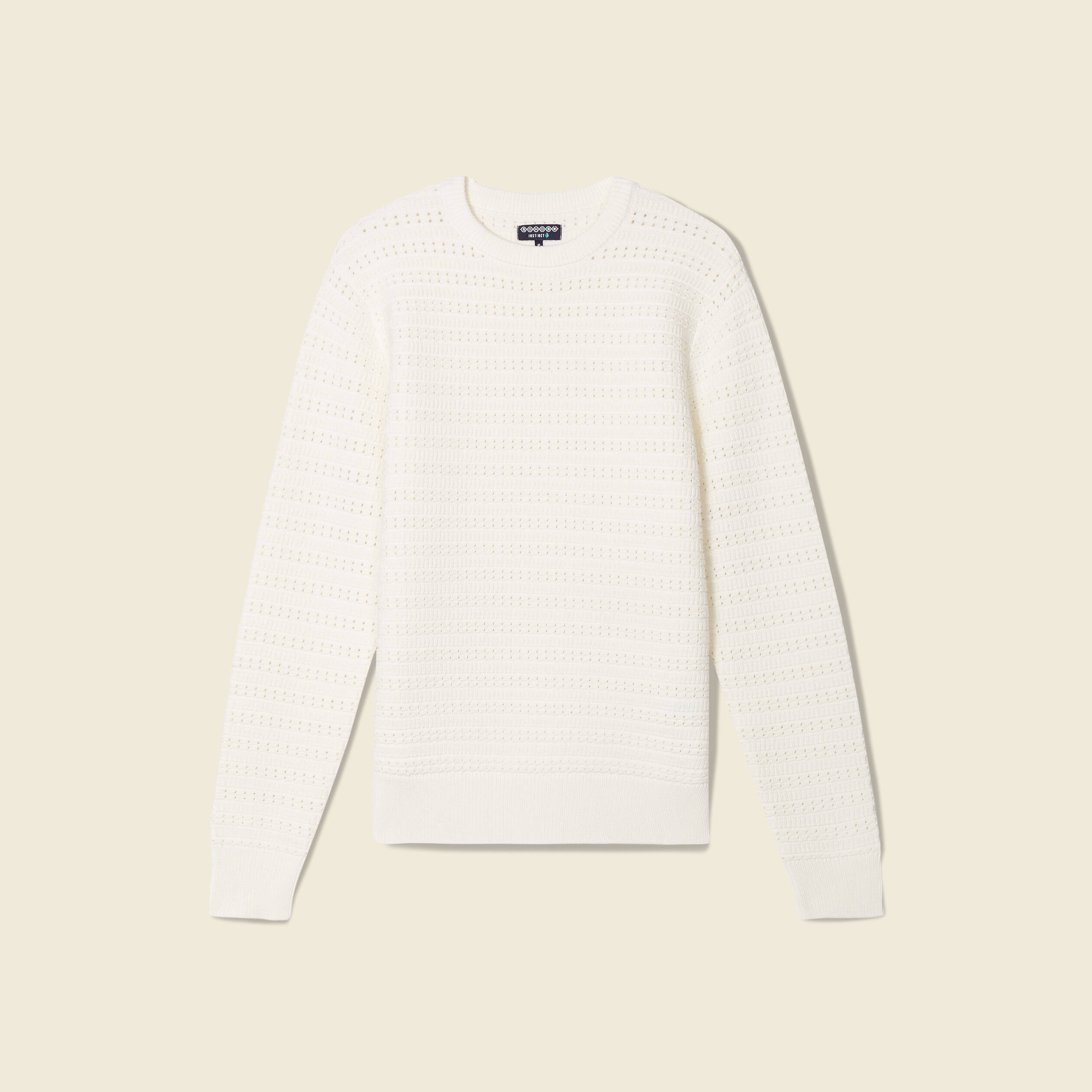 pull eco responsable ecru homme Pull éco-responsable ecru homme