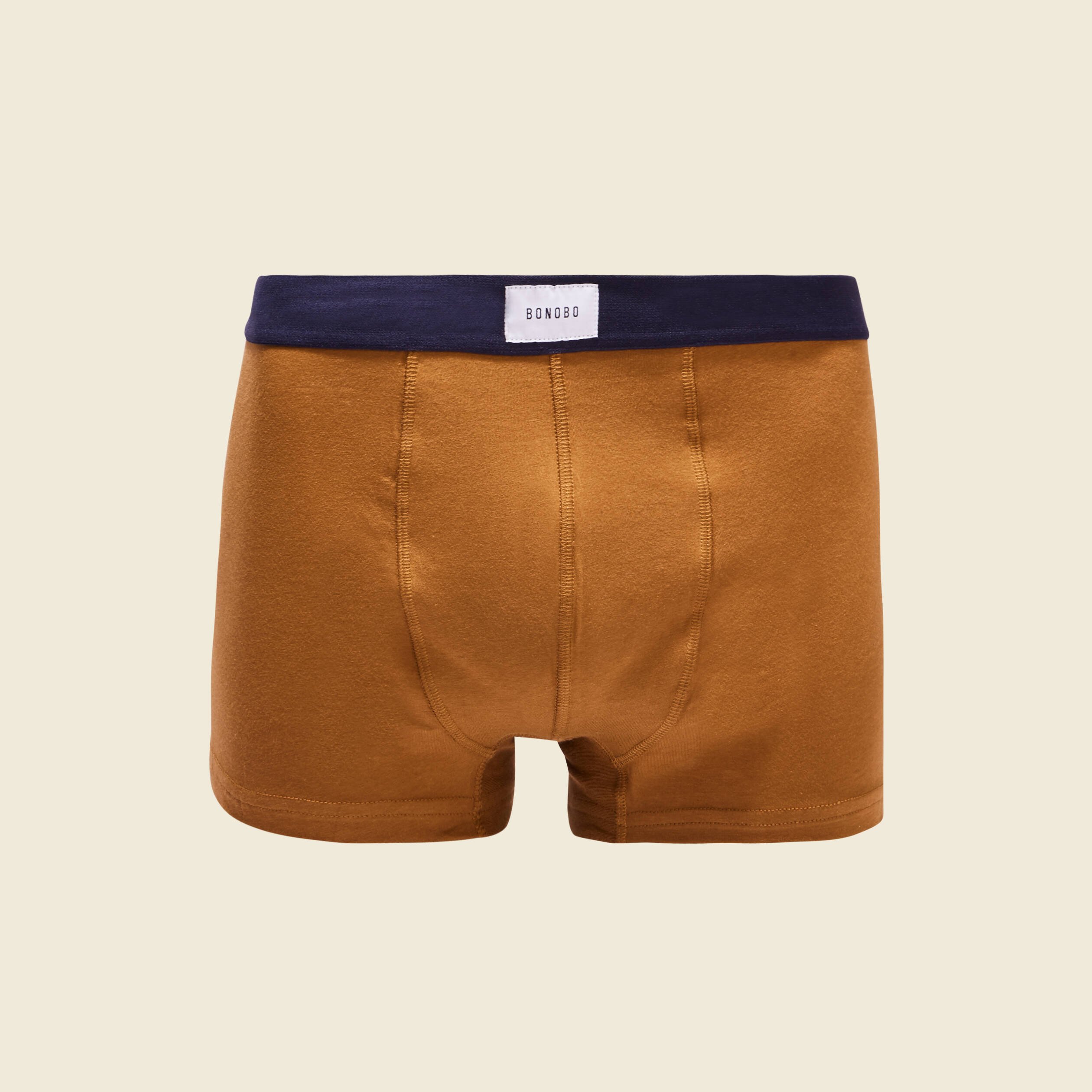 lot 2 boxers marron homme Lot 2 boxers marron homme