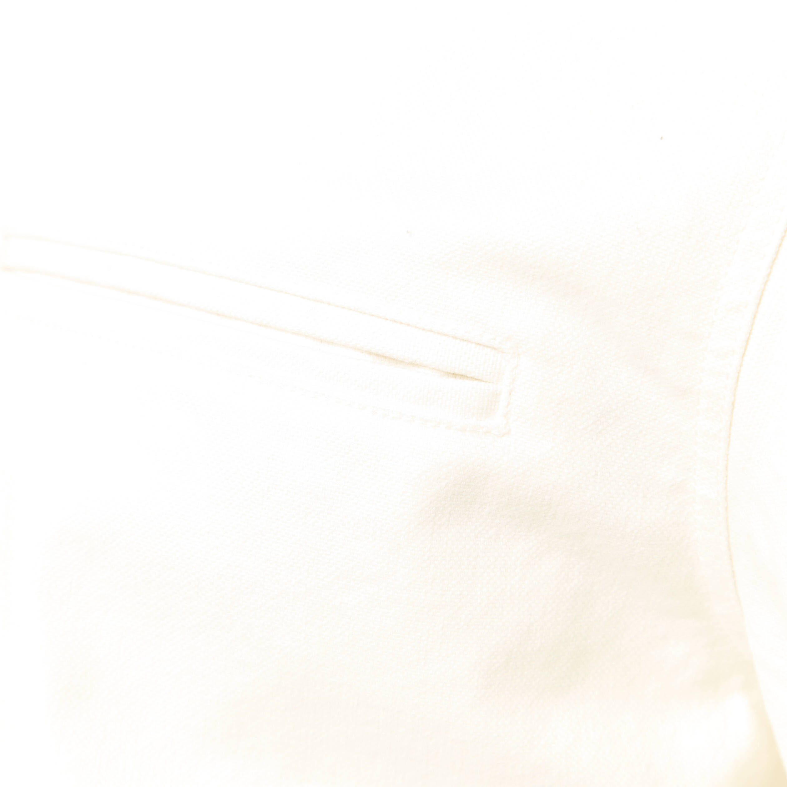 Blouson manches longues en coton ecru homme