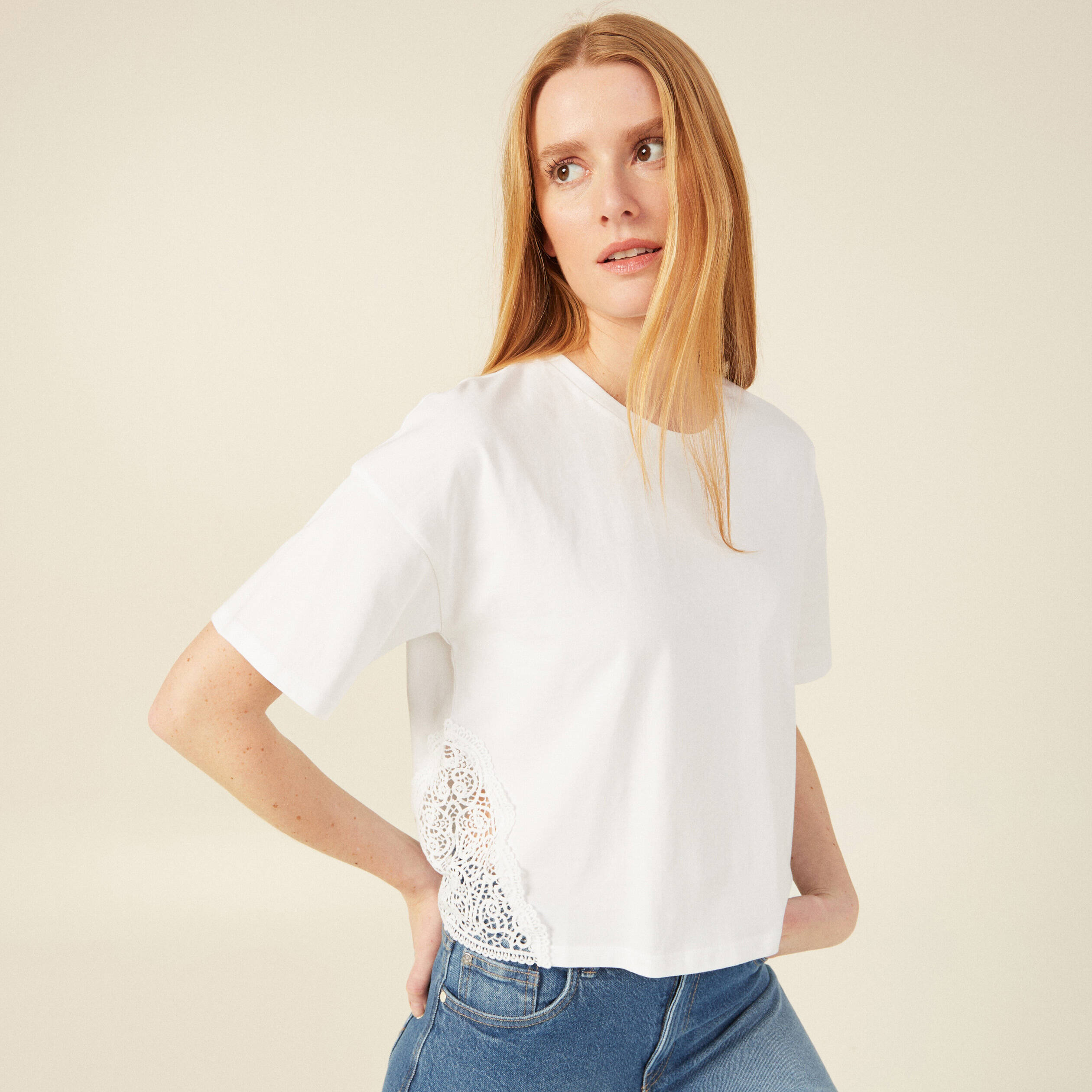 t shirt eco responsable blanc femme T-shirt éco-responsable blanc femme