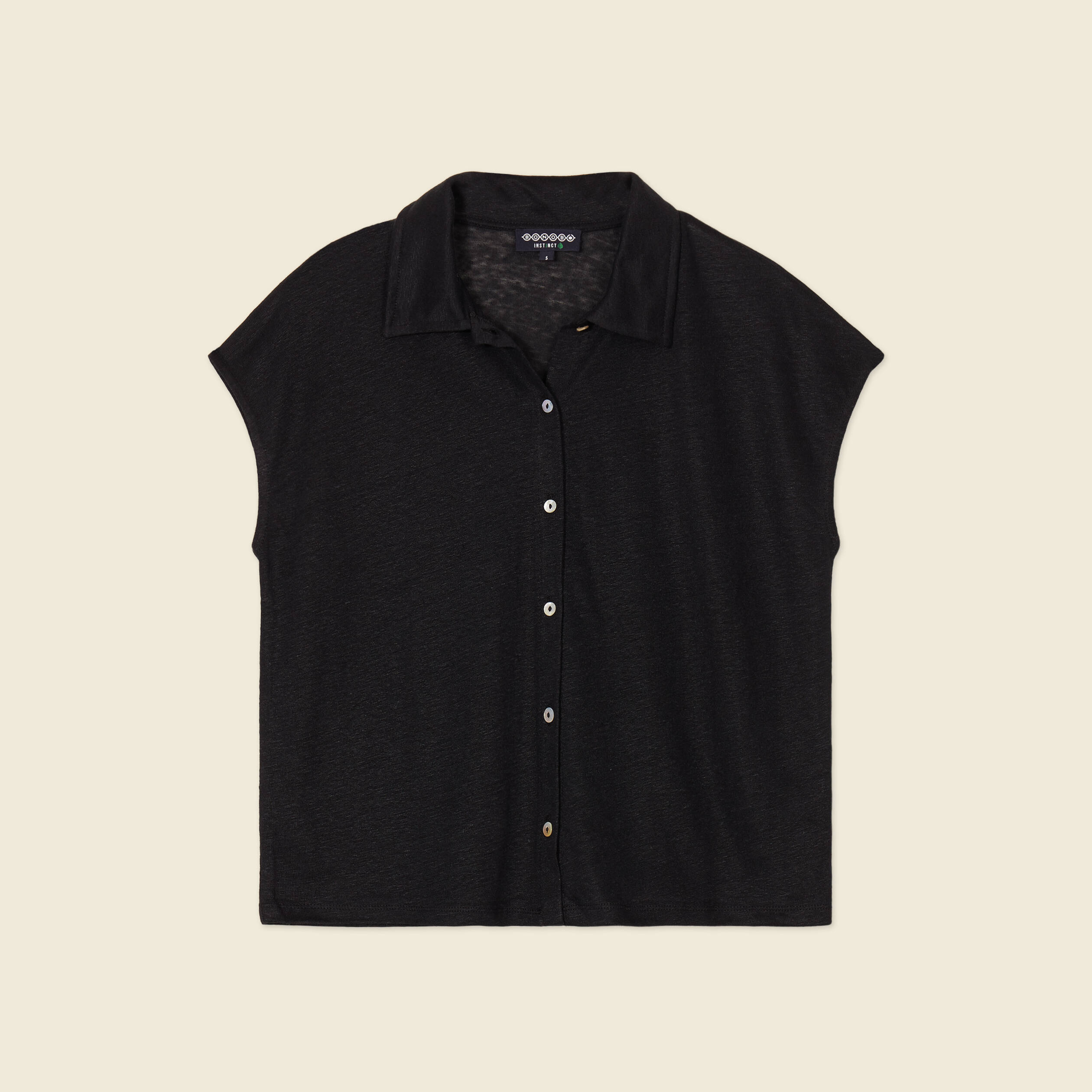 polo manches courtes noir femme Polo manches courtes noir femme
