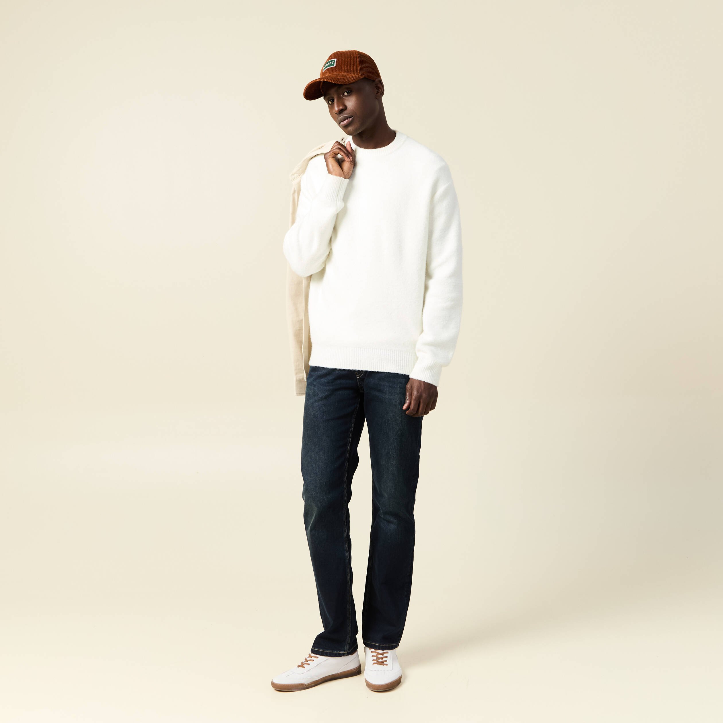 jeans regular eco responsable denim brut homme Jeans regular éco-responsable denim brut homme