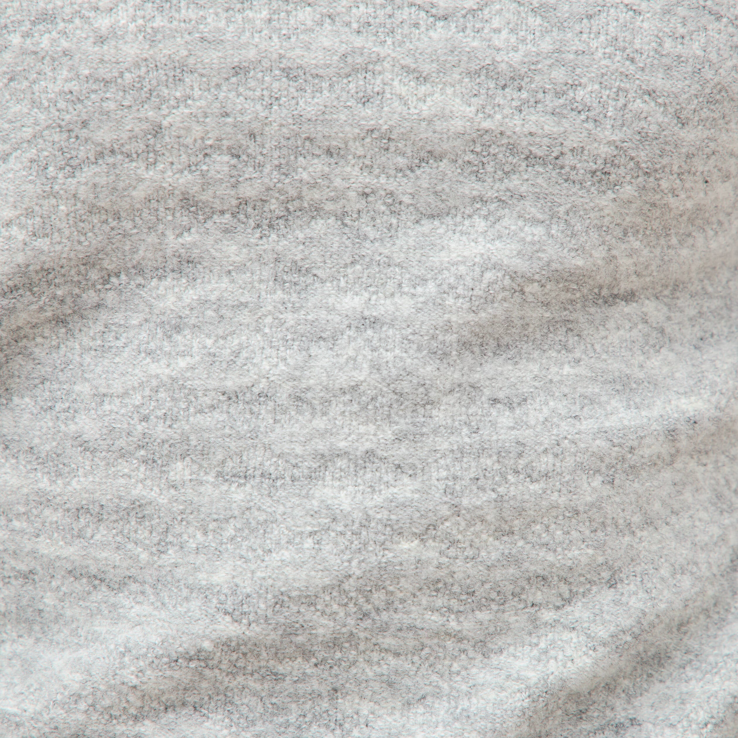 Pull manches longues col bateau gris femme