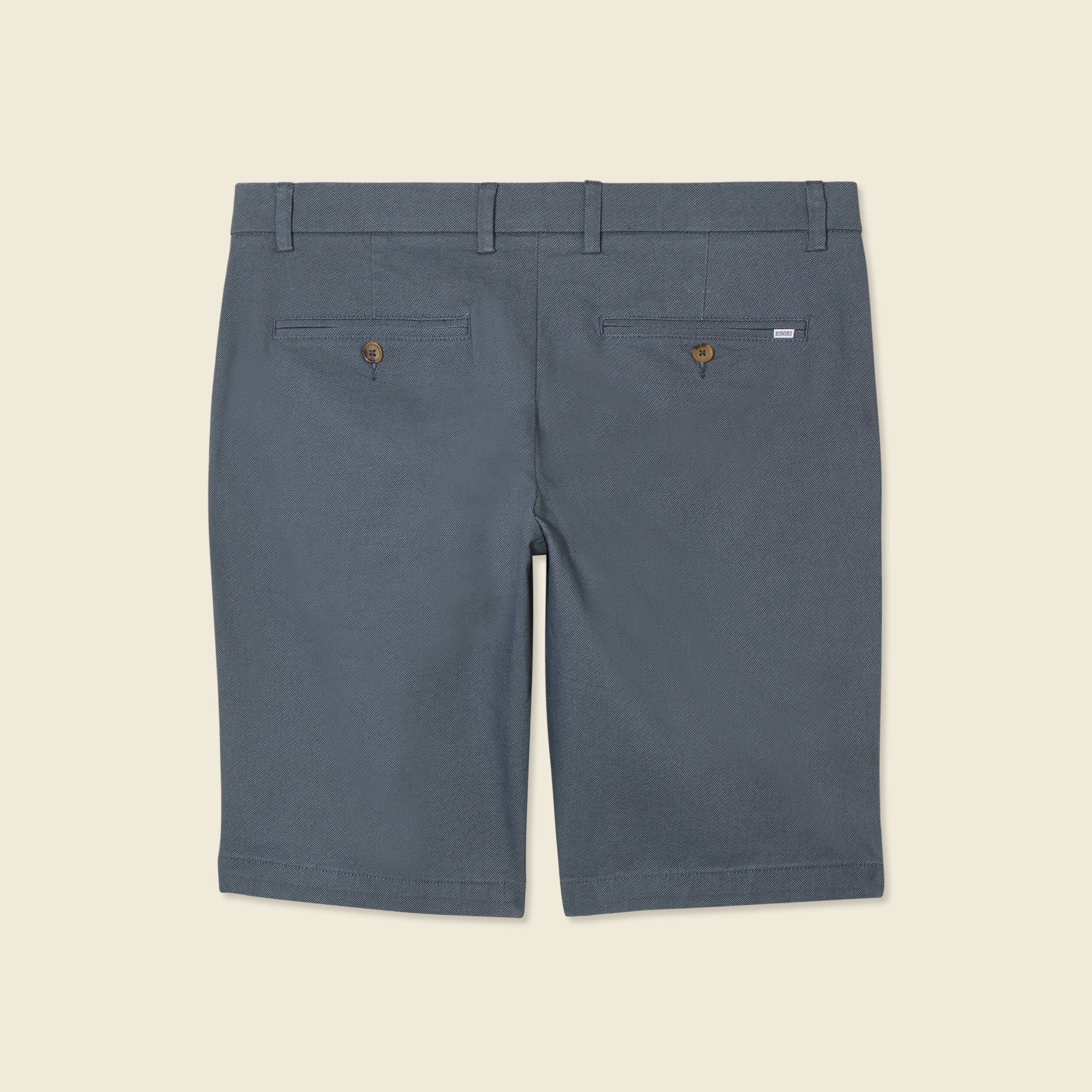 bermuda droit eco responsable vert fonce homme Bermuda droit éco-responsable vert foncé homme