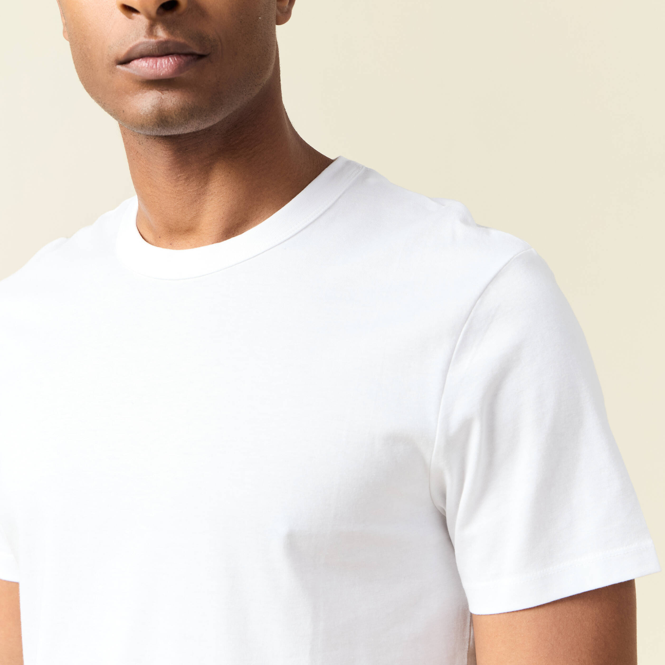 t shirt eco responsable blanc homme T-shirt éco-responsable blanc homme