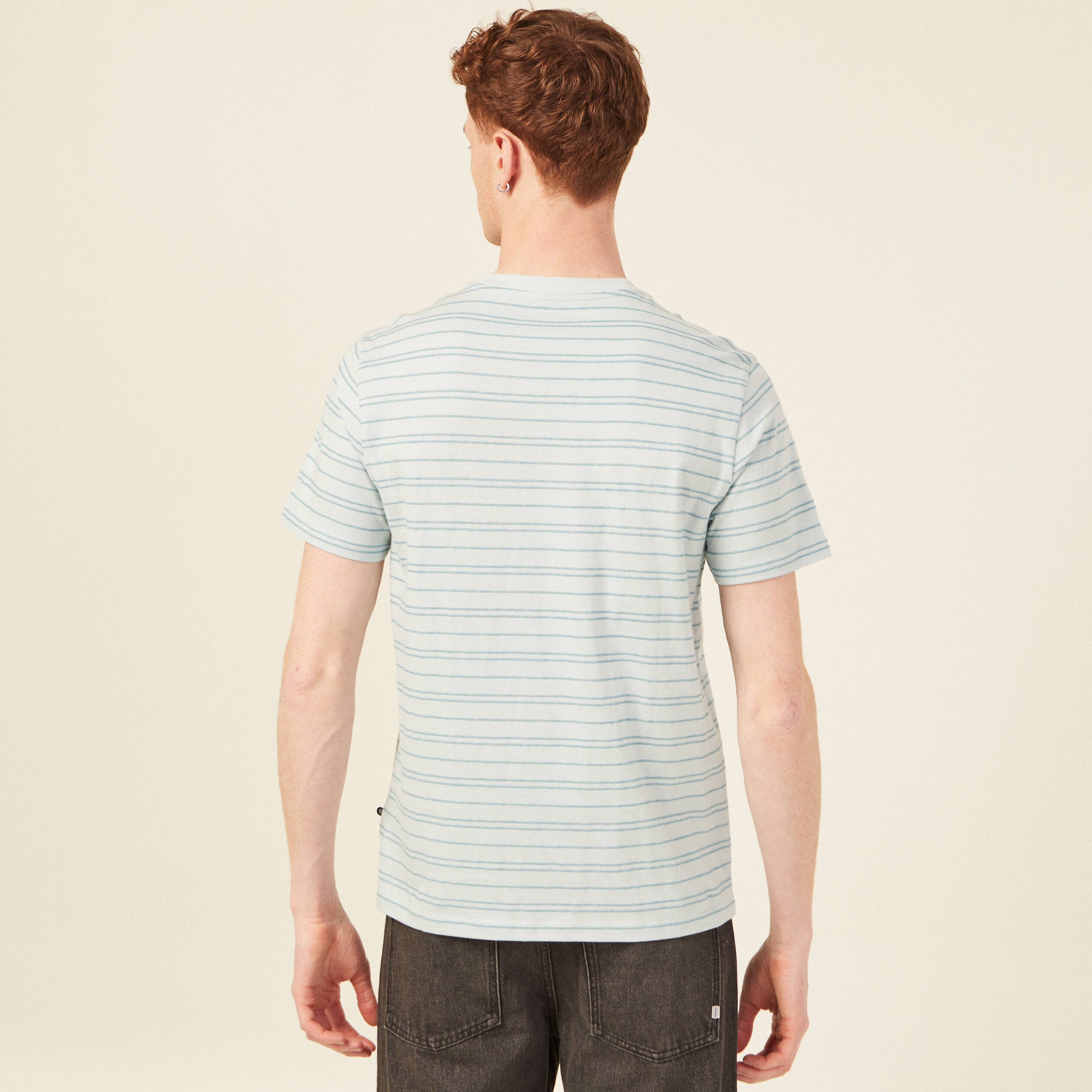 T-shirt Bonobo Homme Gris Taille XL - Comme Neuf Sans étiquettes
