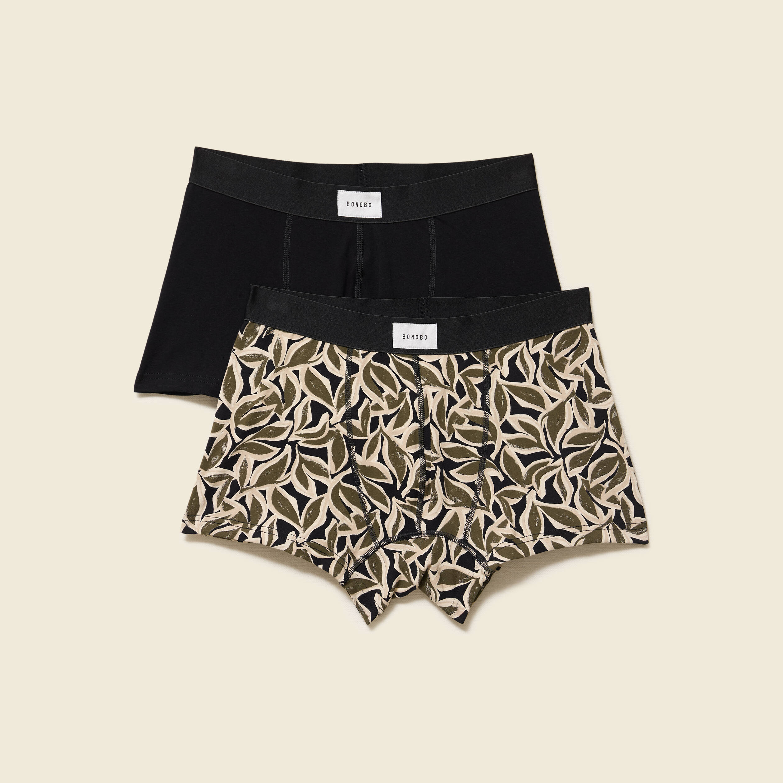 pack de 2 boxers noir homme Pack de 2 boxers noir homme