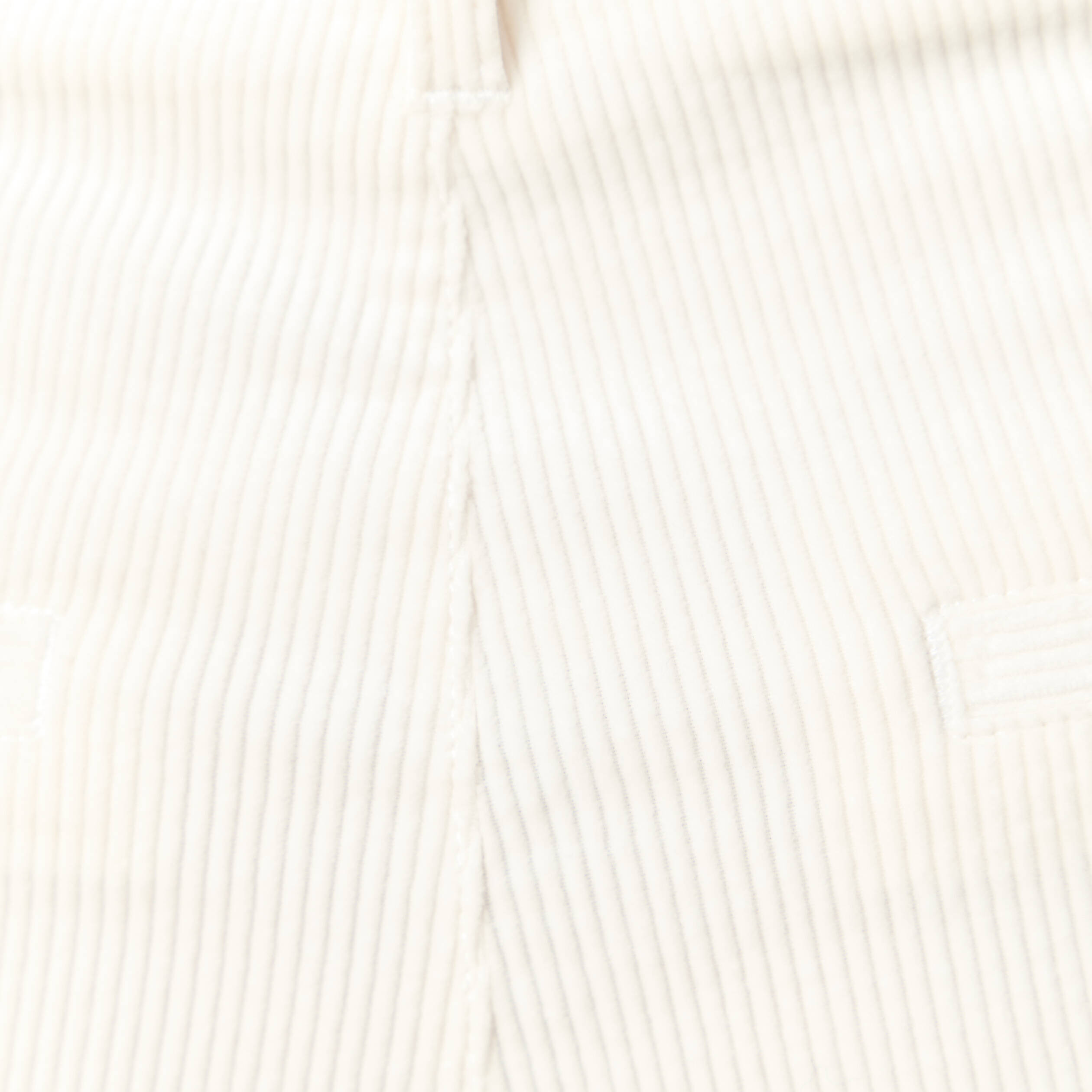 Pantalon large 7/8&egrave;me taille haute ecru femme