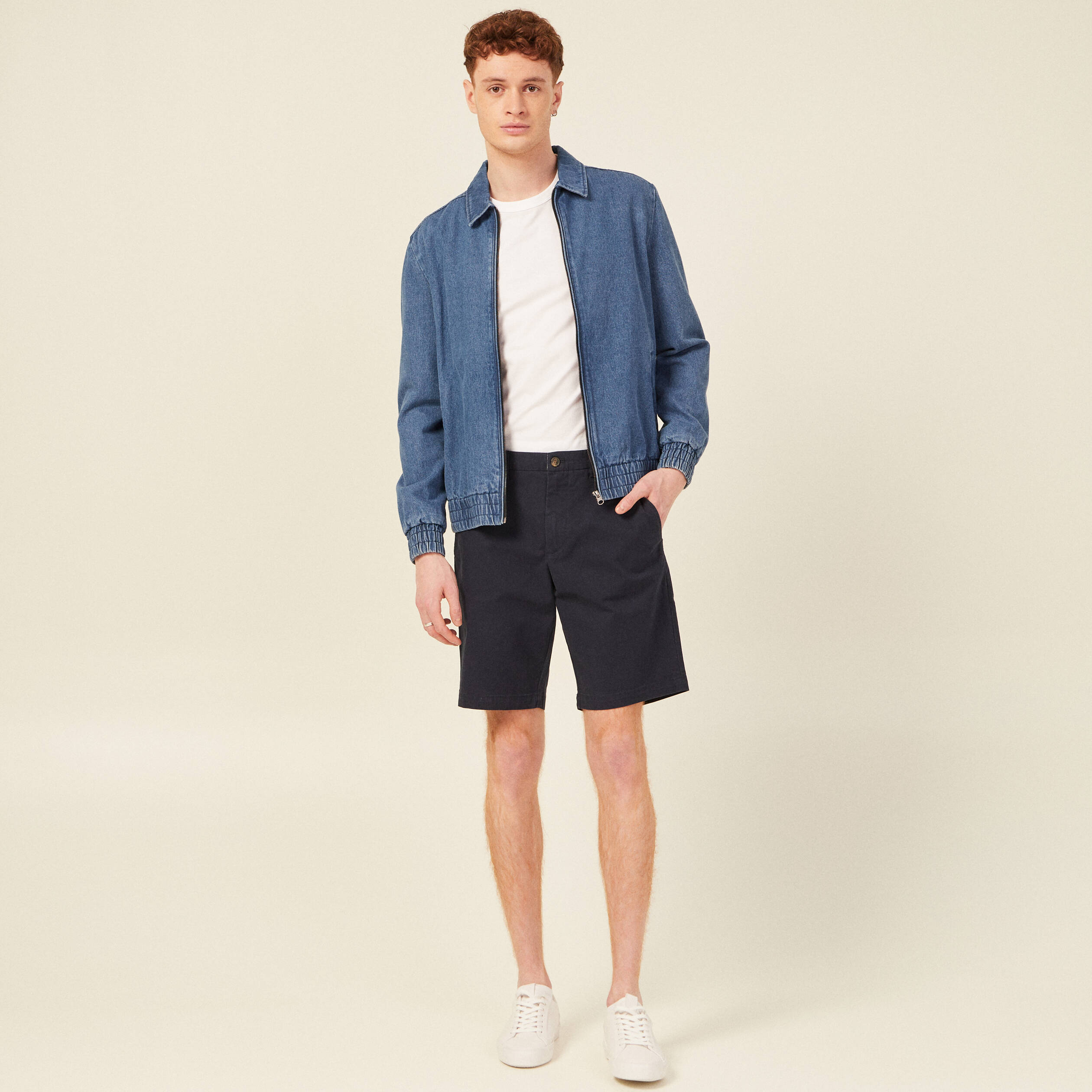Bermuda bleu marine homme online