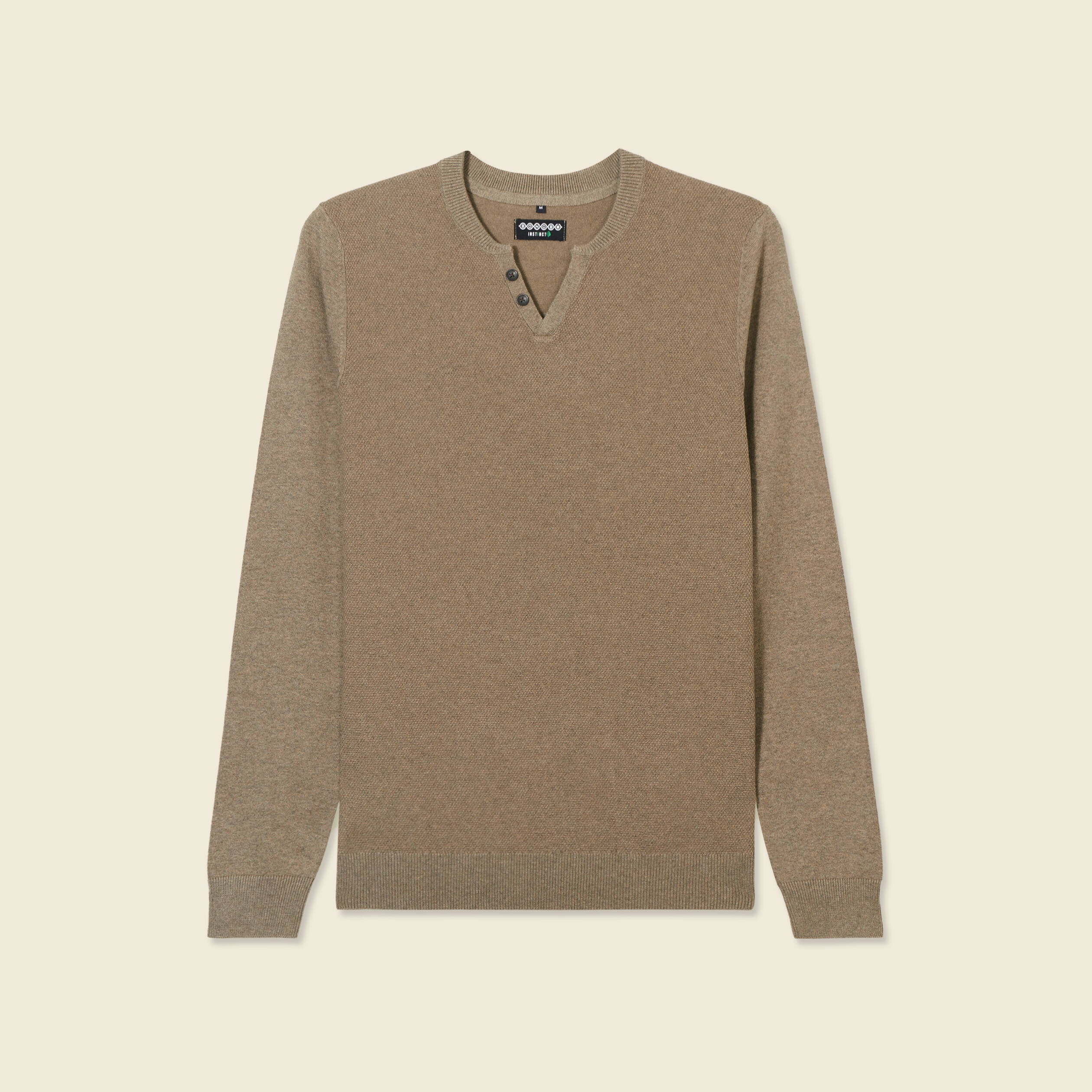 pull manches longues taupe homme Pull manches longues taupe homme