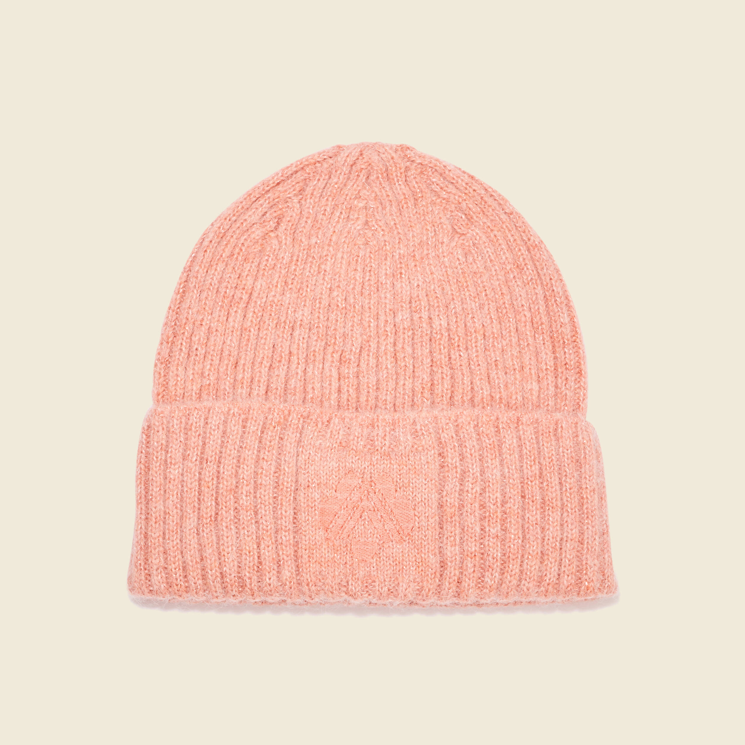 bonnet tricote fabrique en france orange fonce femme Bonnet tricoté fabriqué en France orange foncé femme