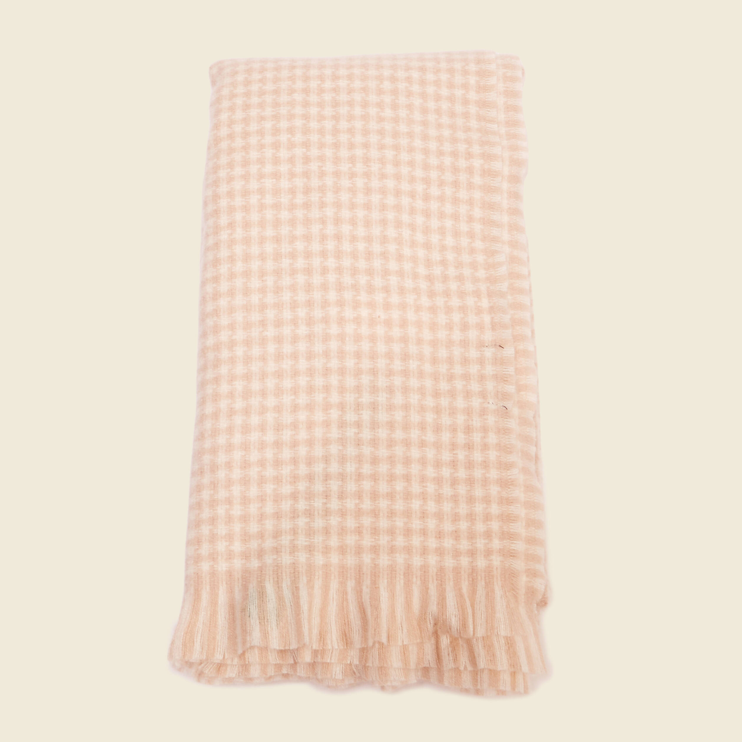 &Eacute;charpe creme femme
