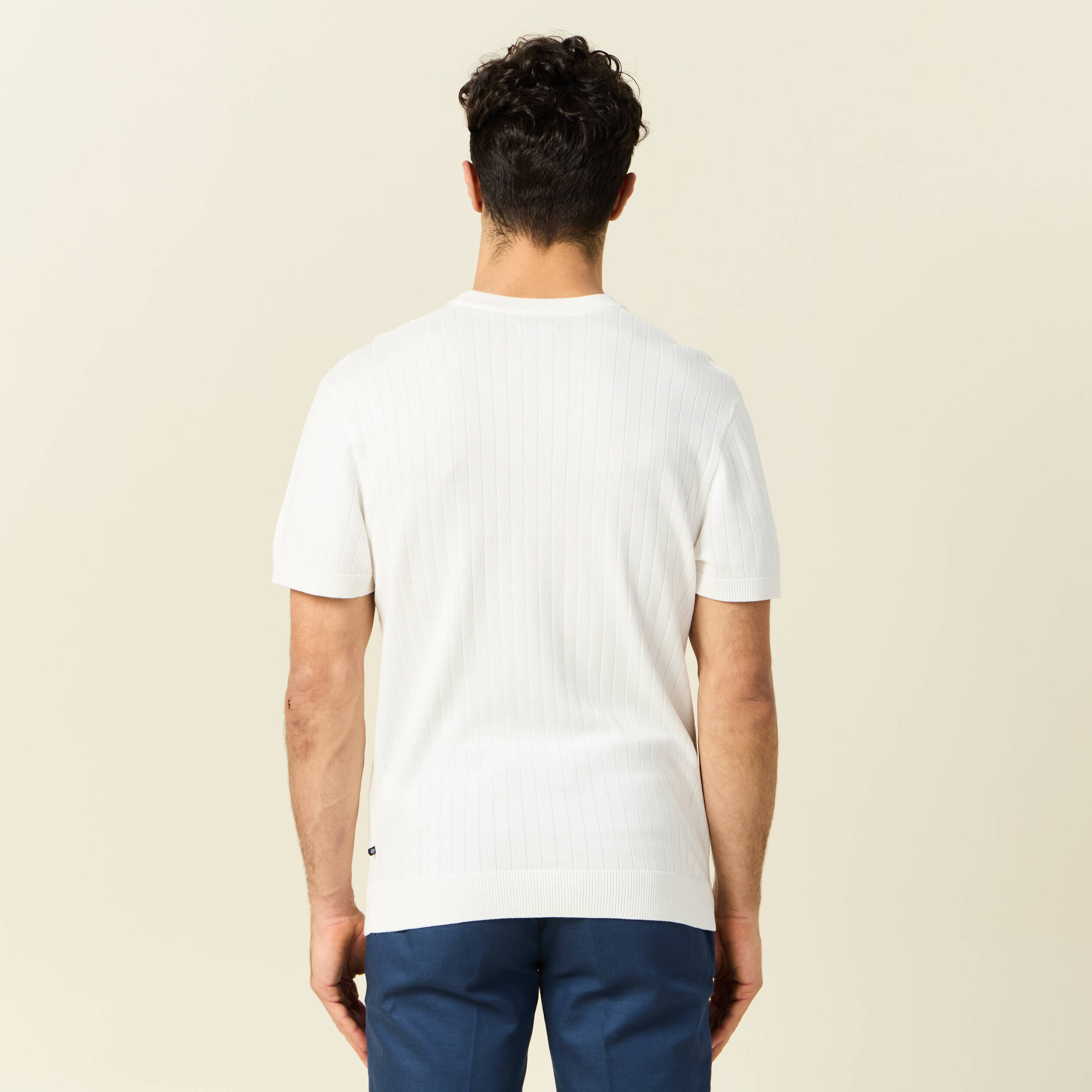 t shirt manches courtes blanc homme T-shirt manches courtes blanc homme