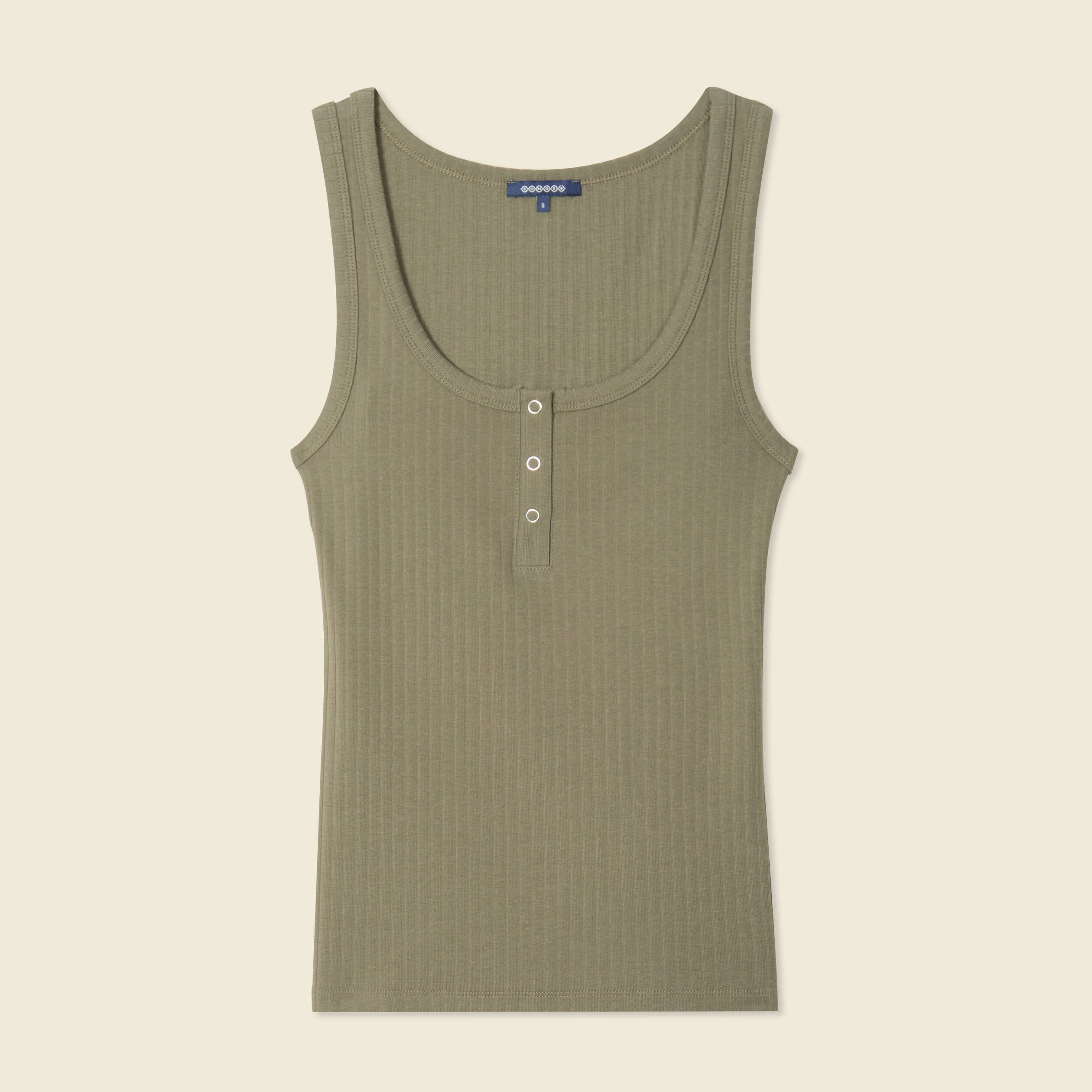 debardeur sans manches vert kaki femme Débardeur sans manches vert kaki femme