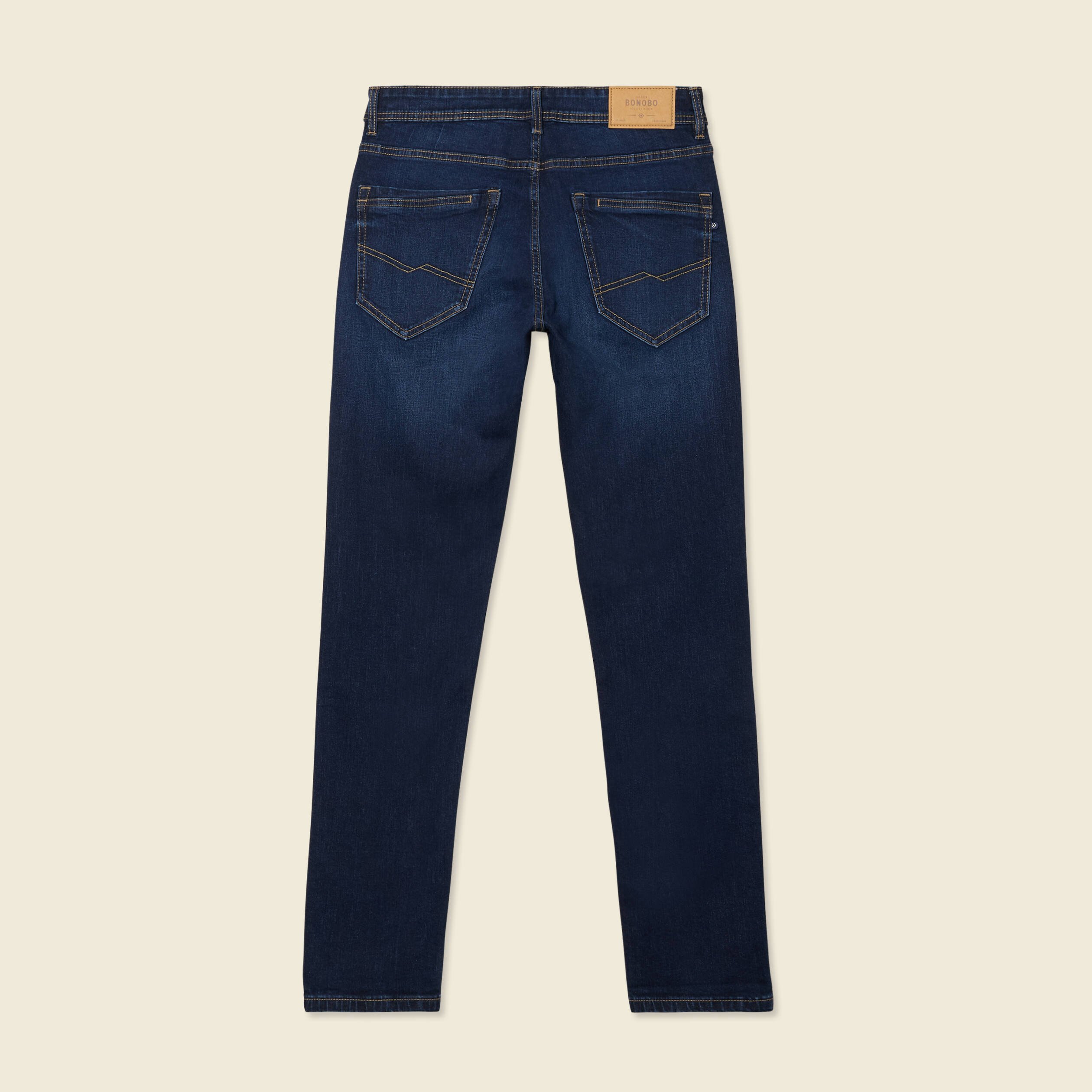 jeans slim eco responsable denim brut homme Jeans slim éco-responsable denim brut homme