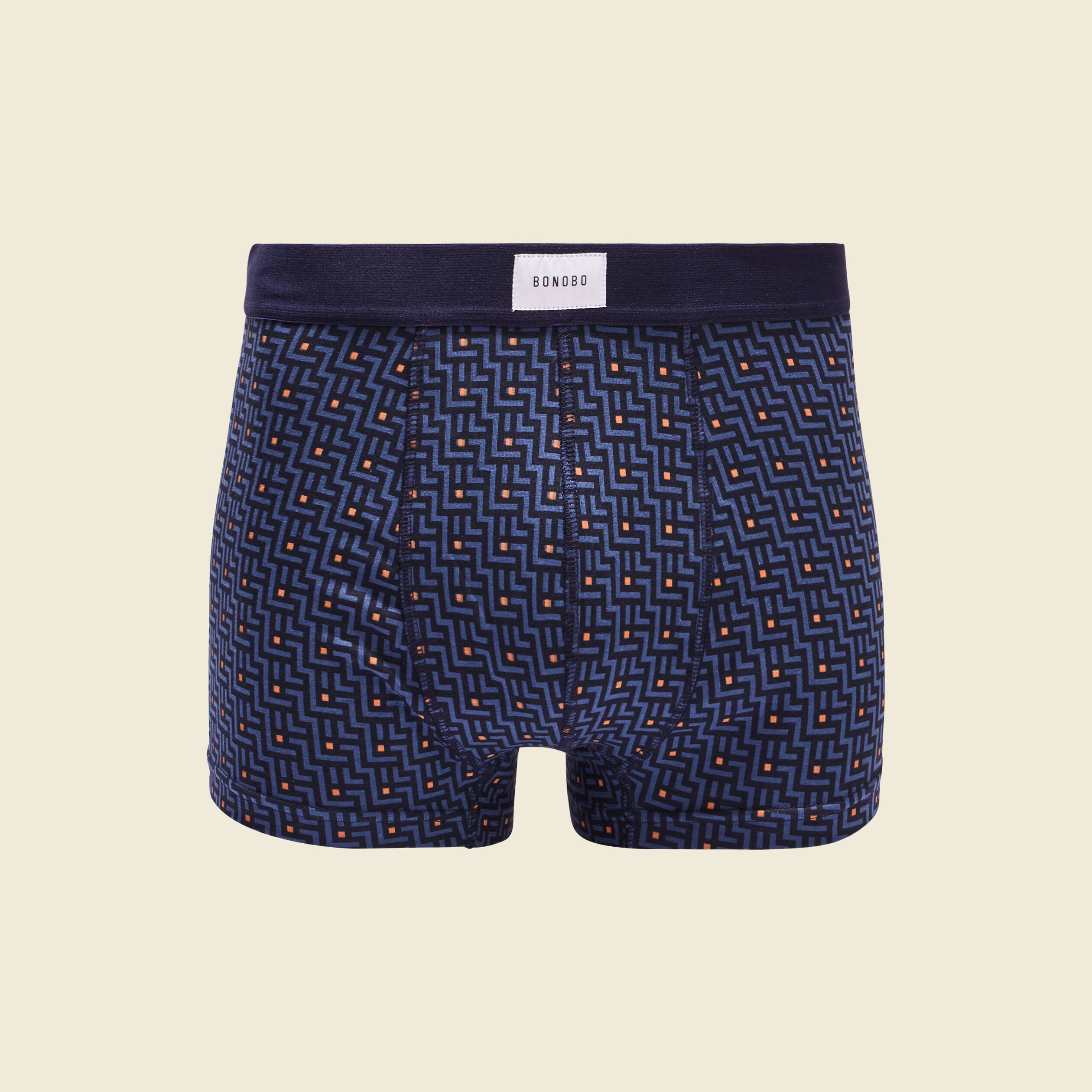 lot 2 boxers marron homme Lot 2 boxers marron homme