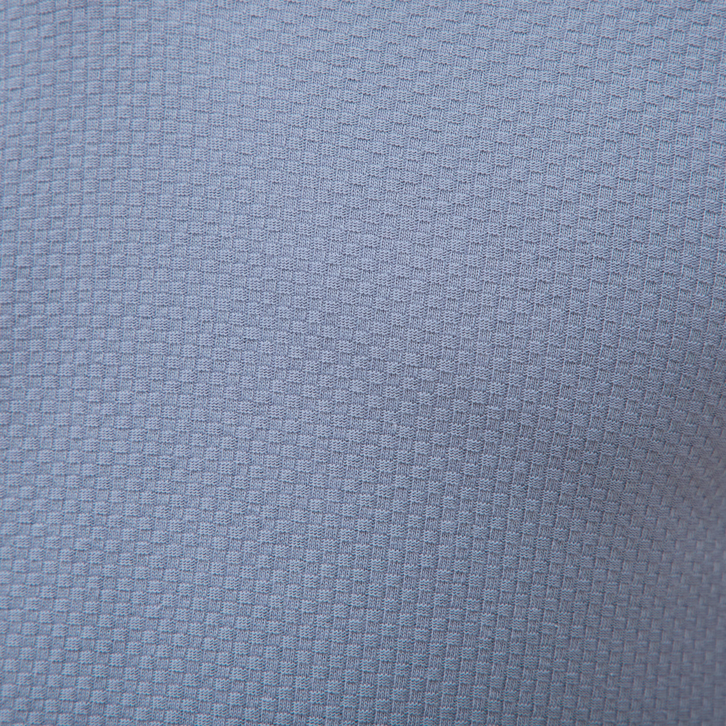 Polo manches coude bleu gris homme