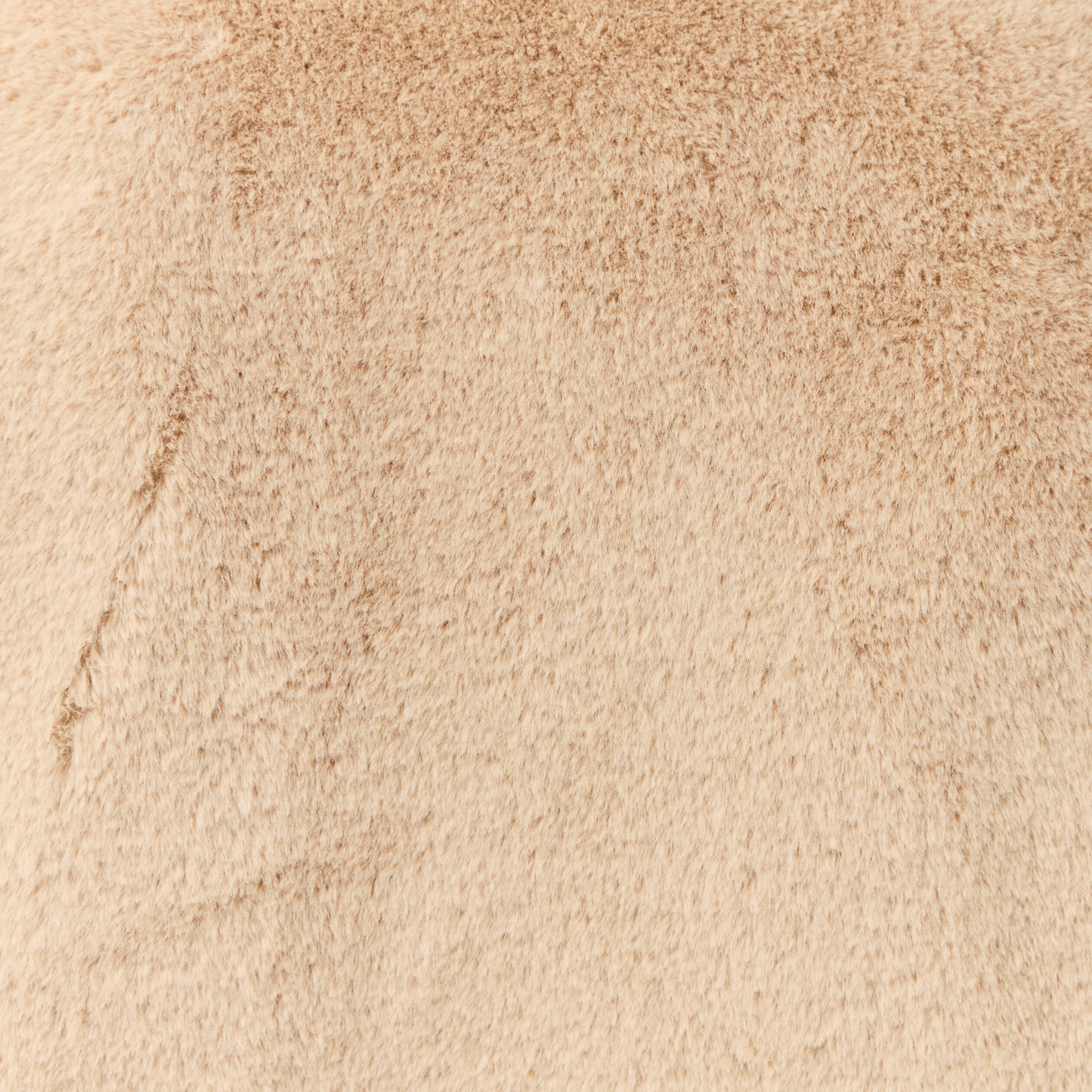 Gilet sans manches doubl&eacute; beige femme