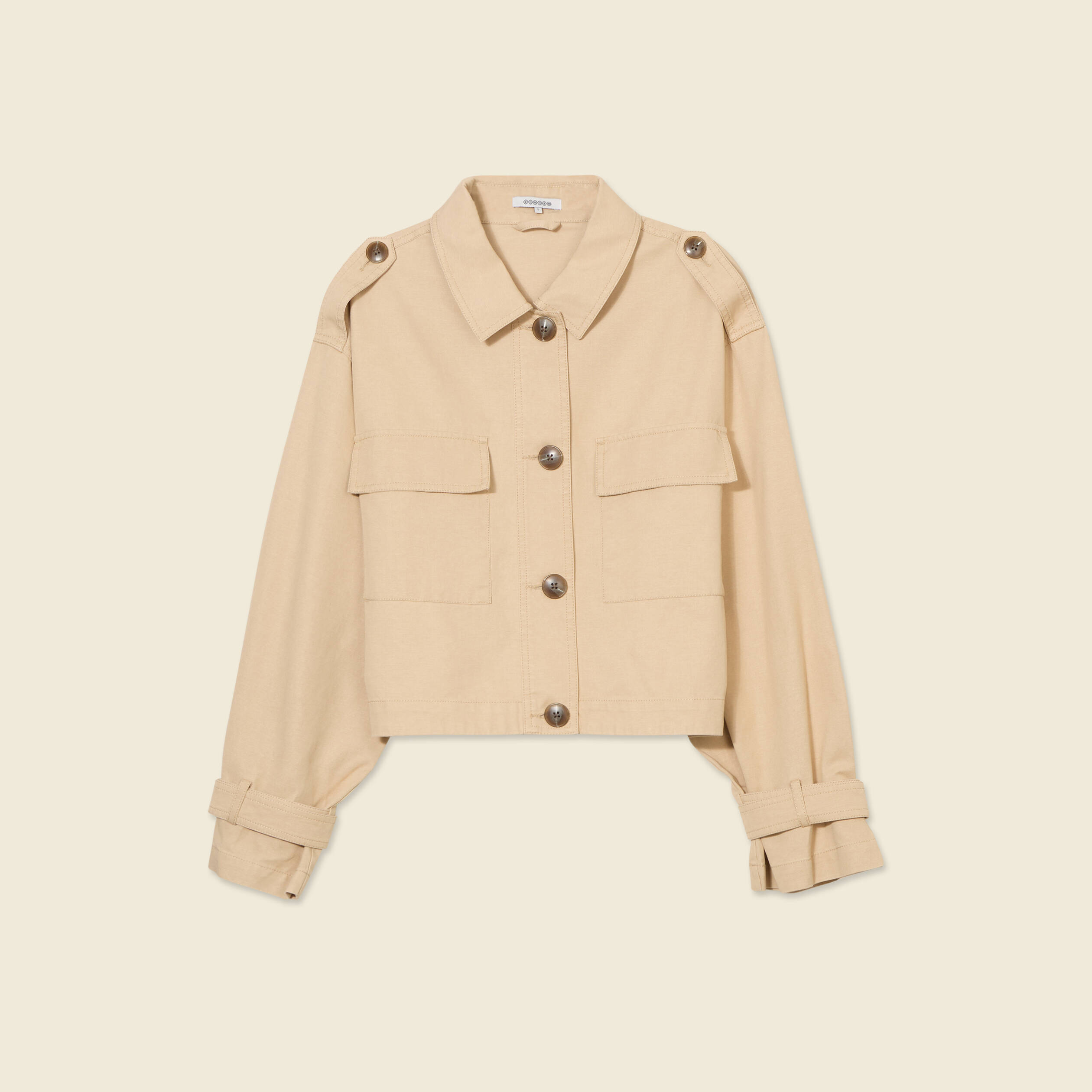 blouson oversize beige femme Blouson oversize beige femme