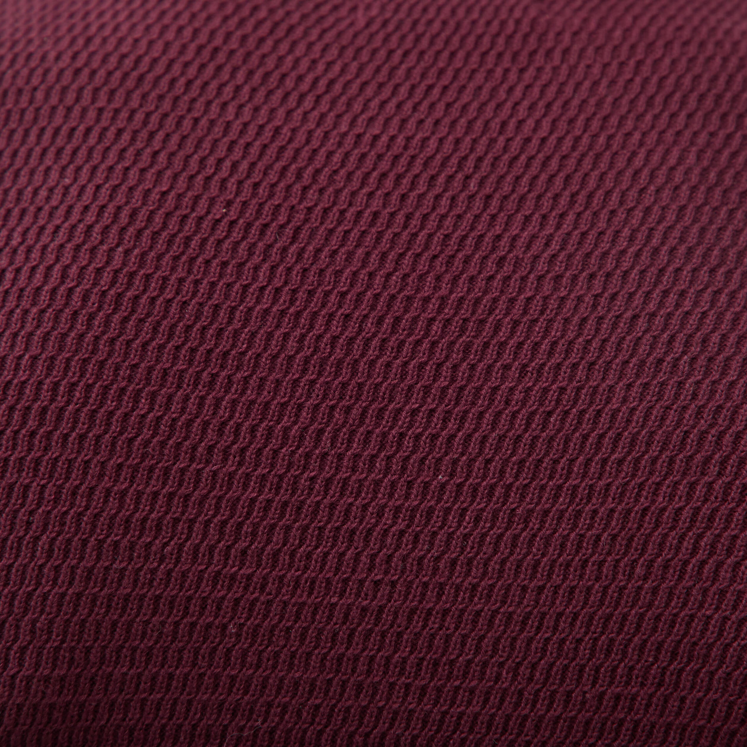 Pull droit manches longues prune homme