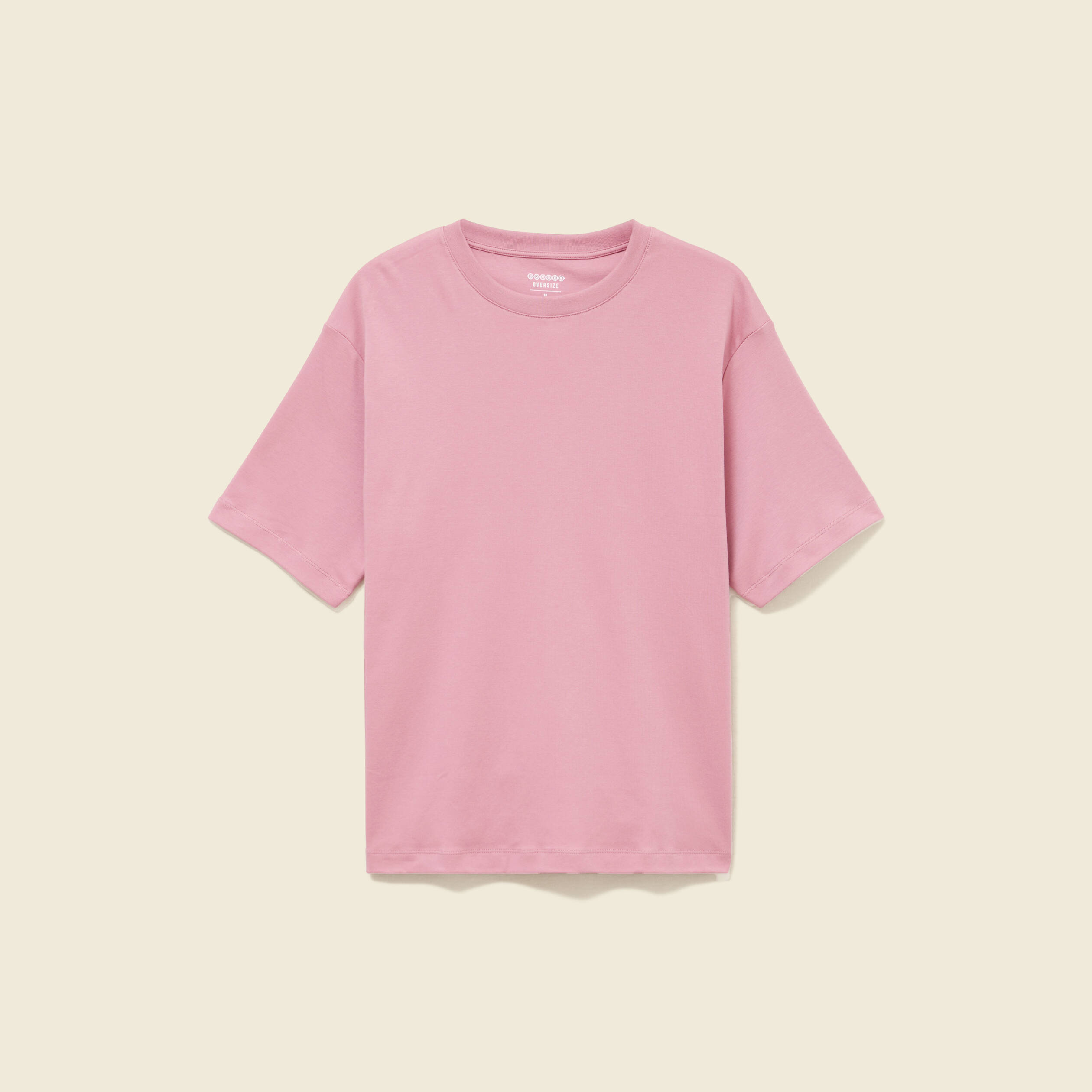 T-shirt manches courtes vieux rose homme