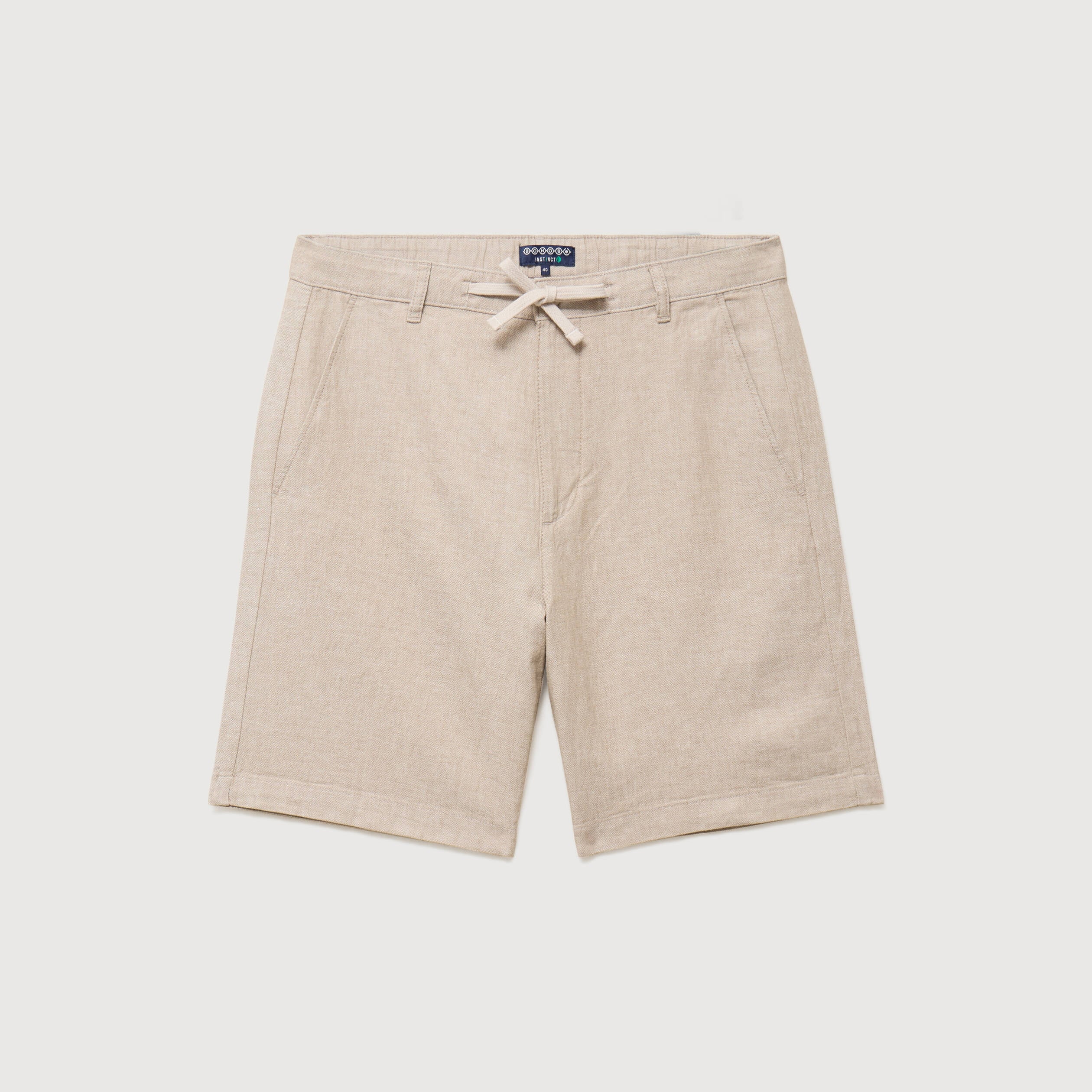 Bermuda vert olive homme