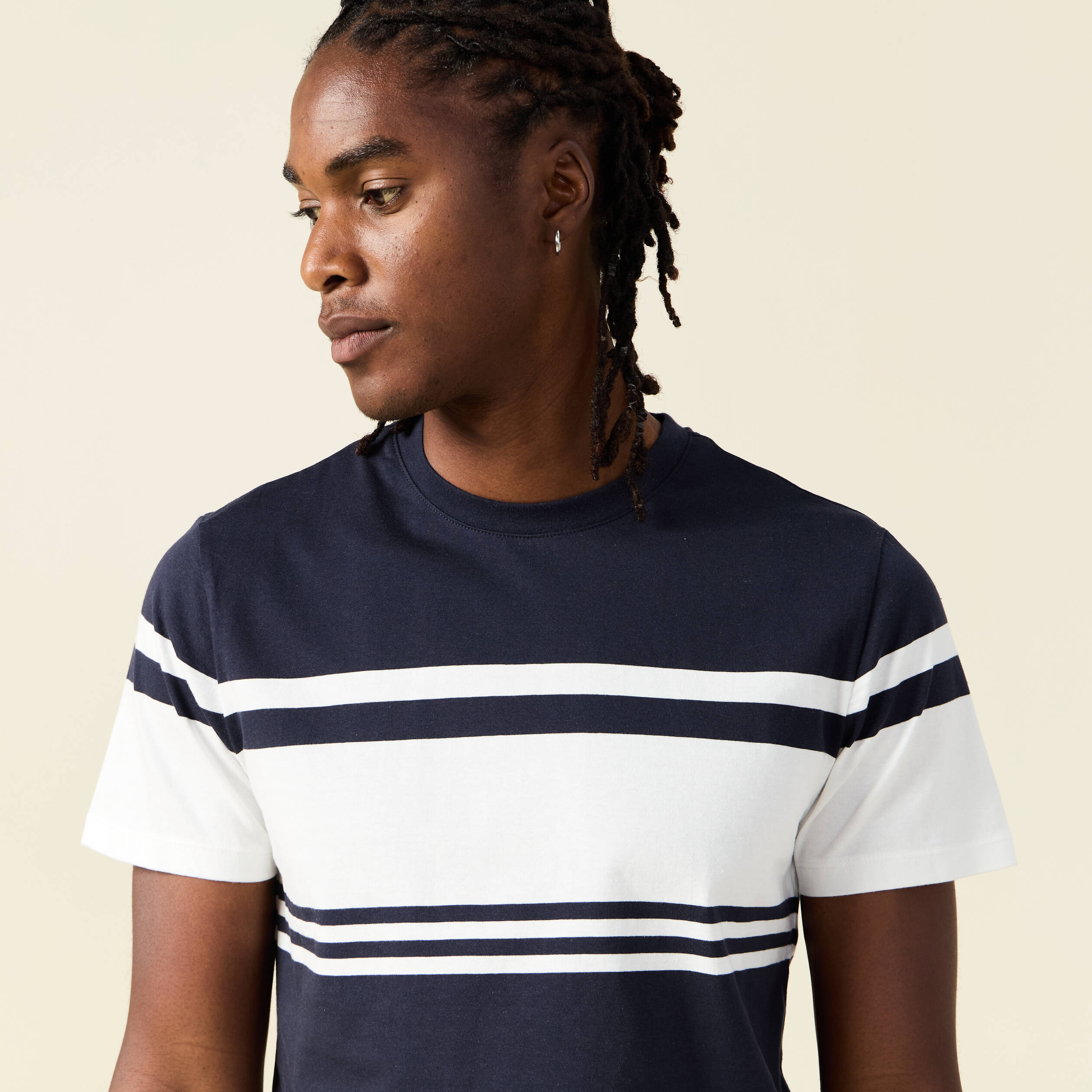 t shirt eco responsable ecru homme T-shirt éco-responsable ecru homme
