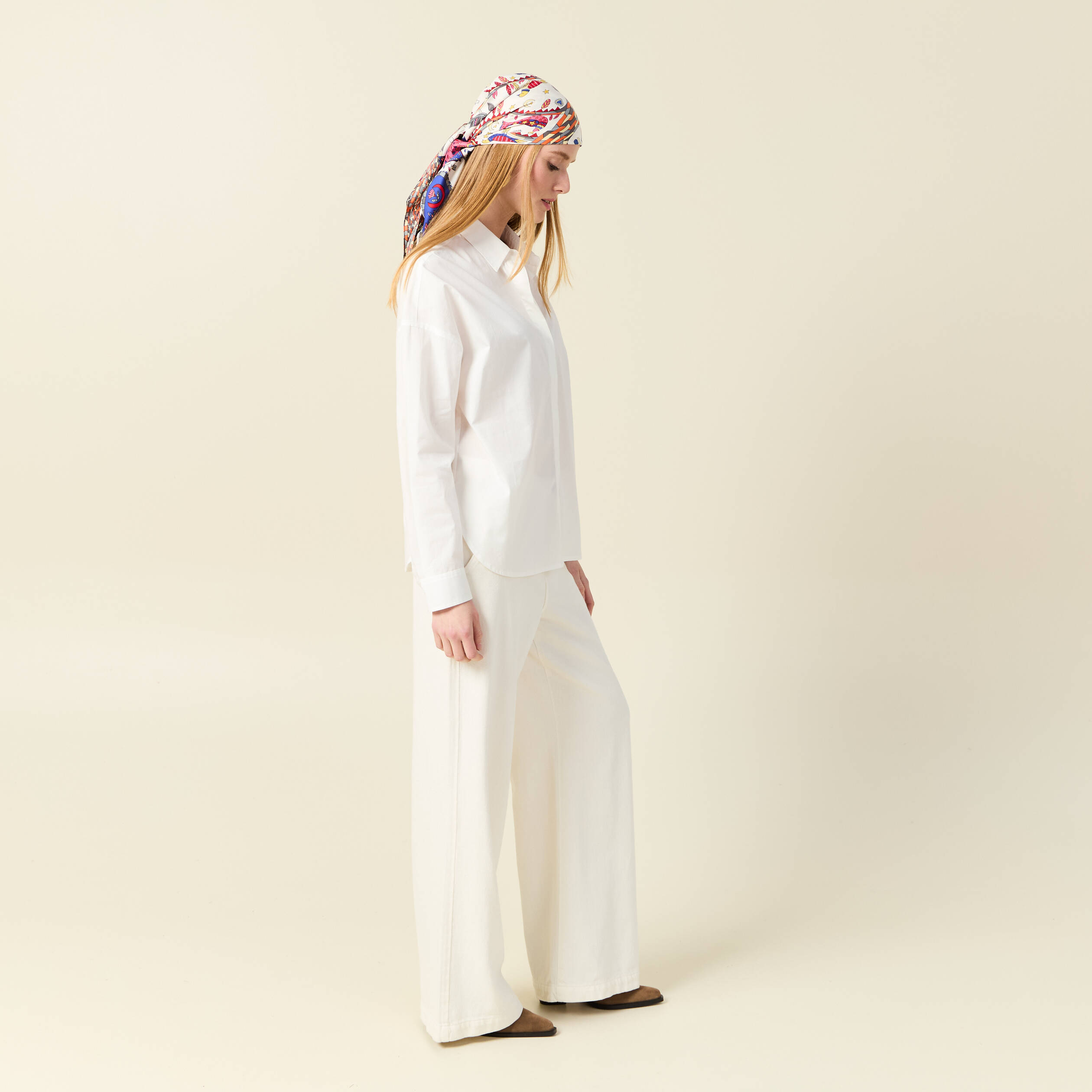 chemise eco responsable ecru femme Chemise éco-responsable ecru femme