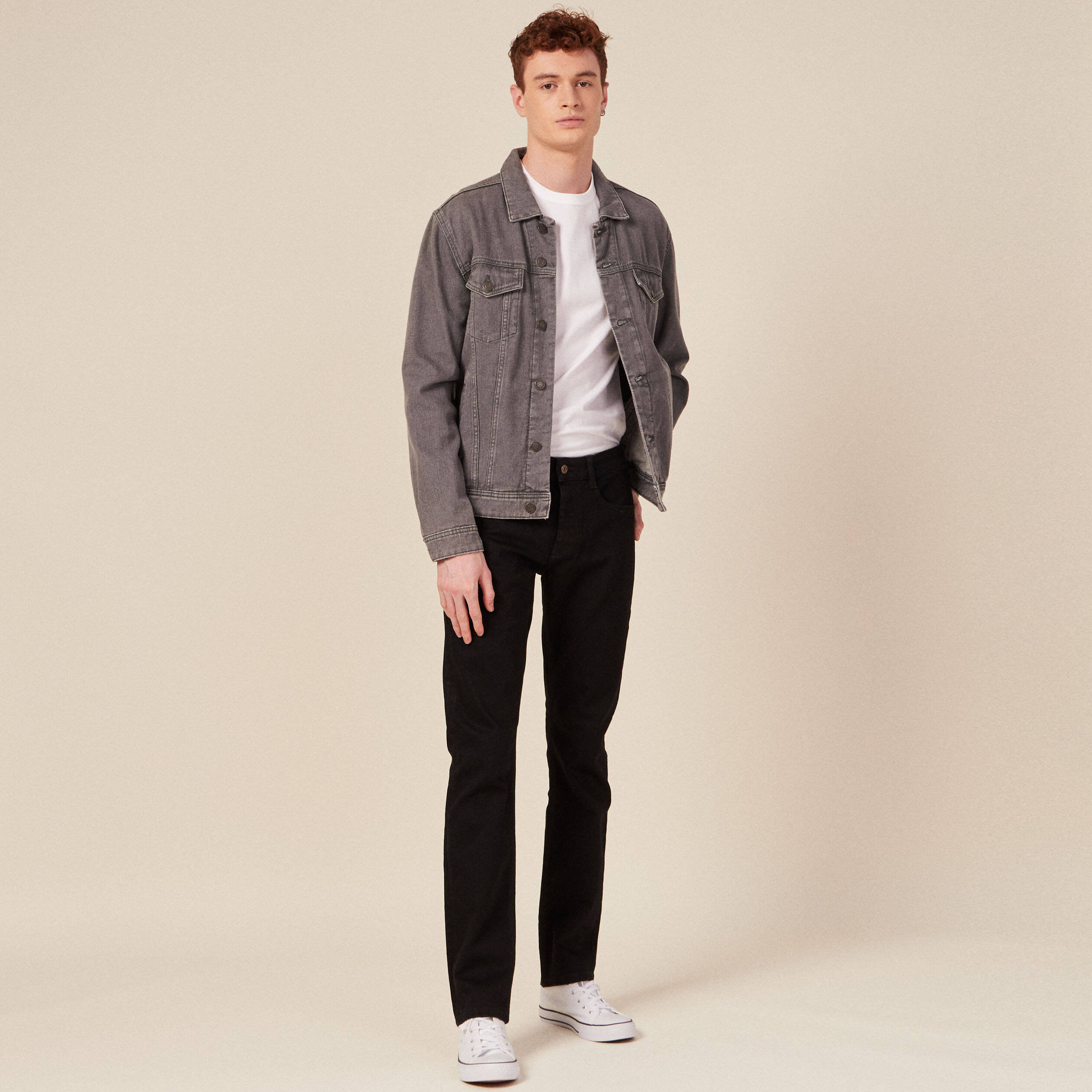 Jean straight noir homme hotsell