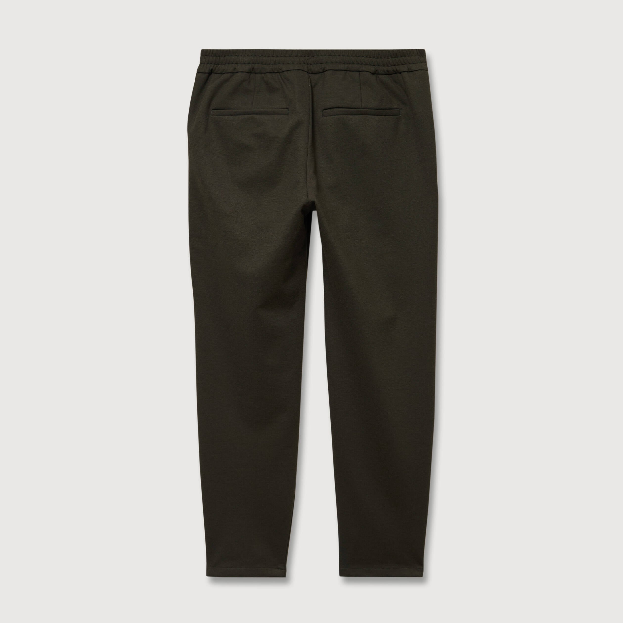 Pantalon droit longueur 32 vert kaki homme