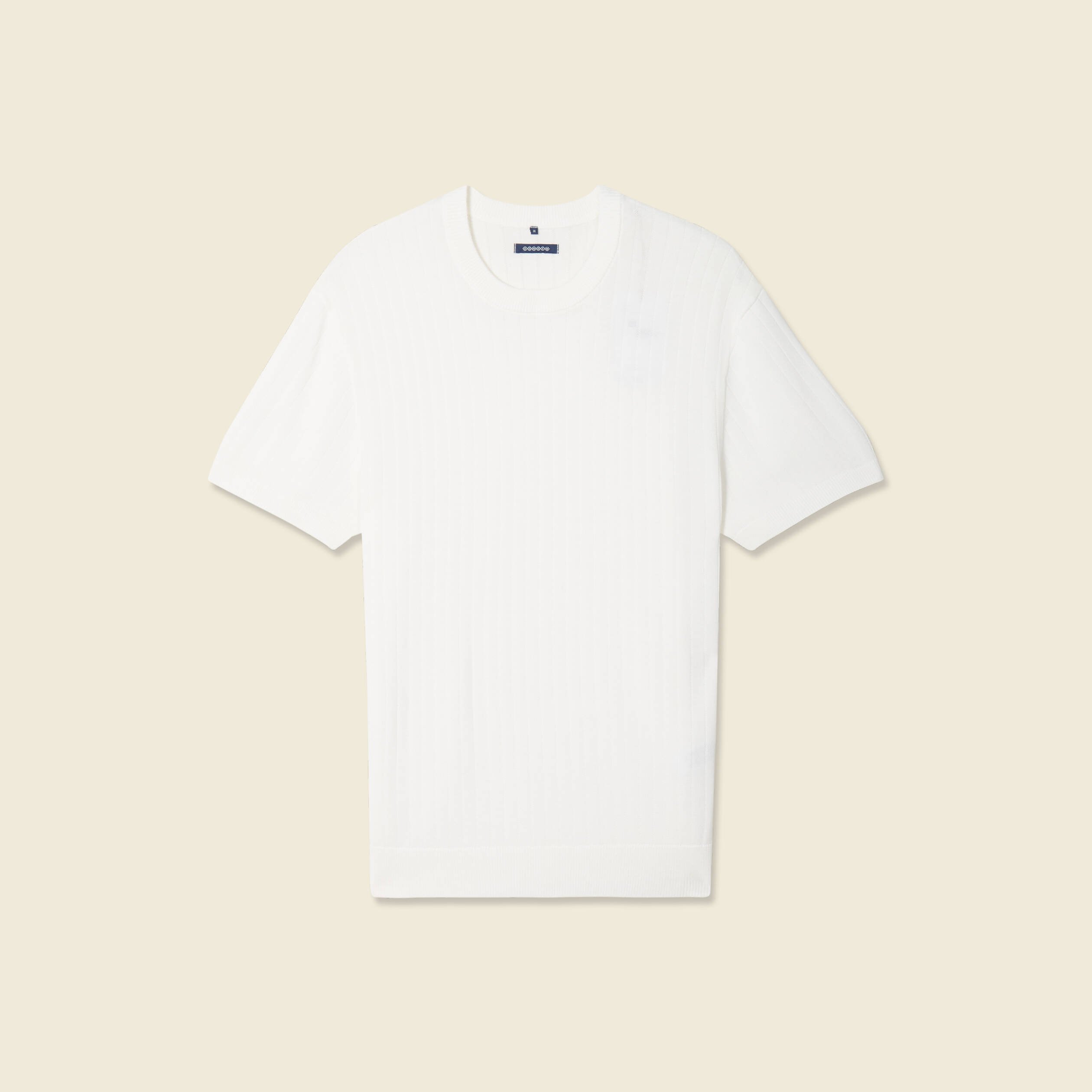 t shirt manches courtes blanc homme T-shirt manches courtes blanc homme