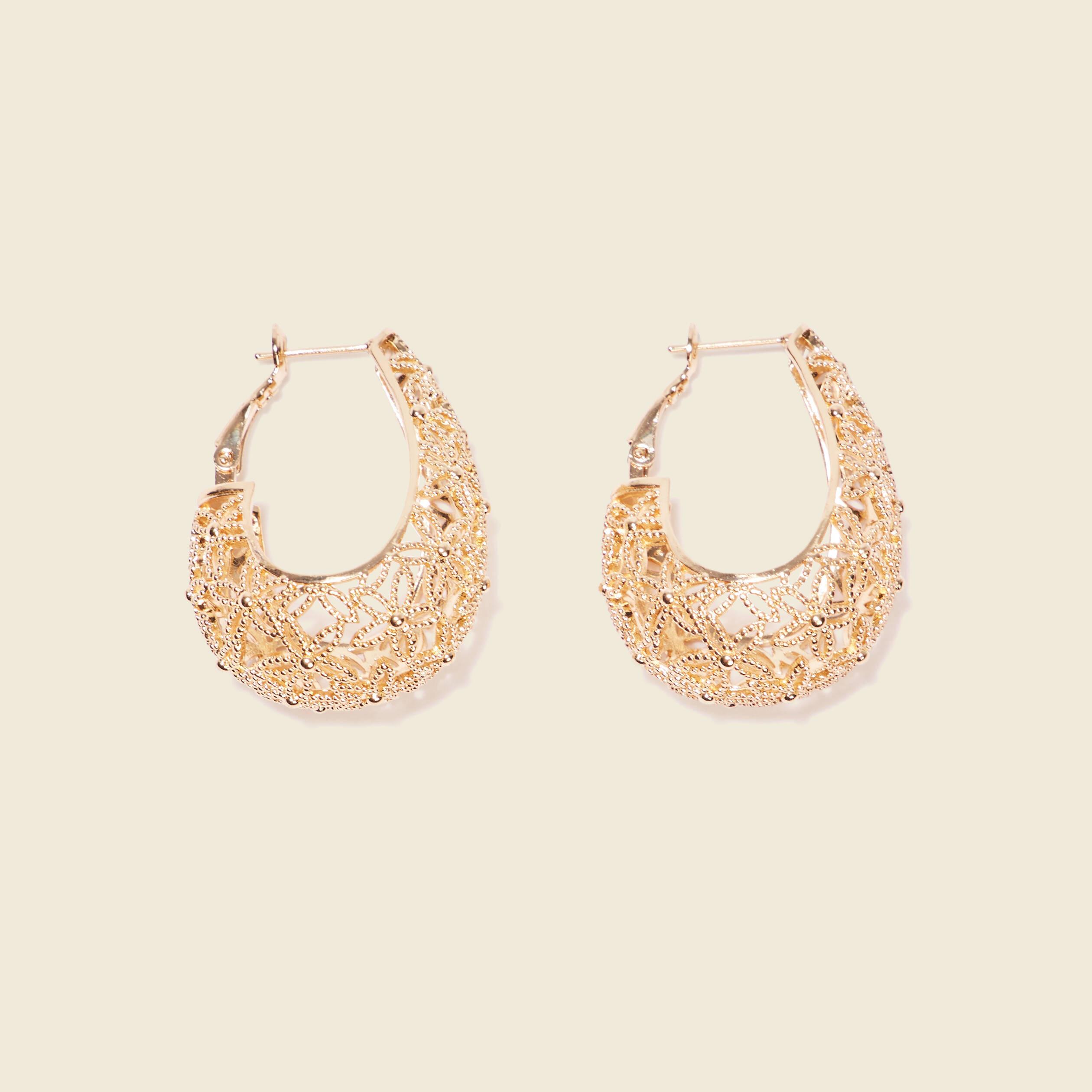 boucles doreilles creoles couleur or femme Boucles d'oreilles créoles couleur or femme