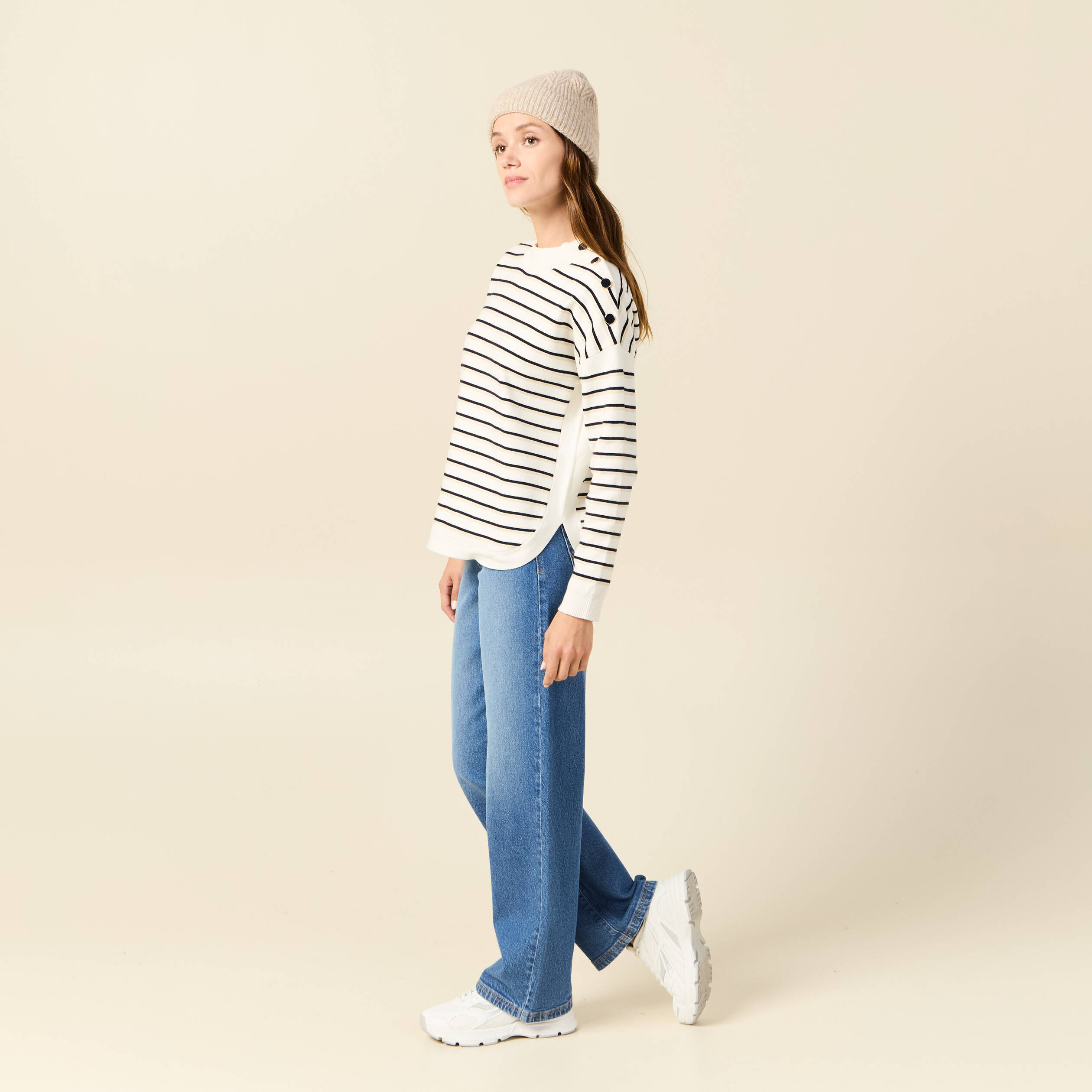 pull manches longues bleu marine femme Pull manches longues bleu marine femme