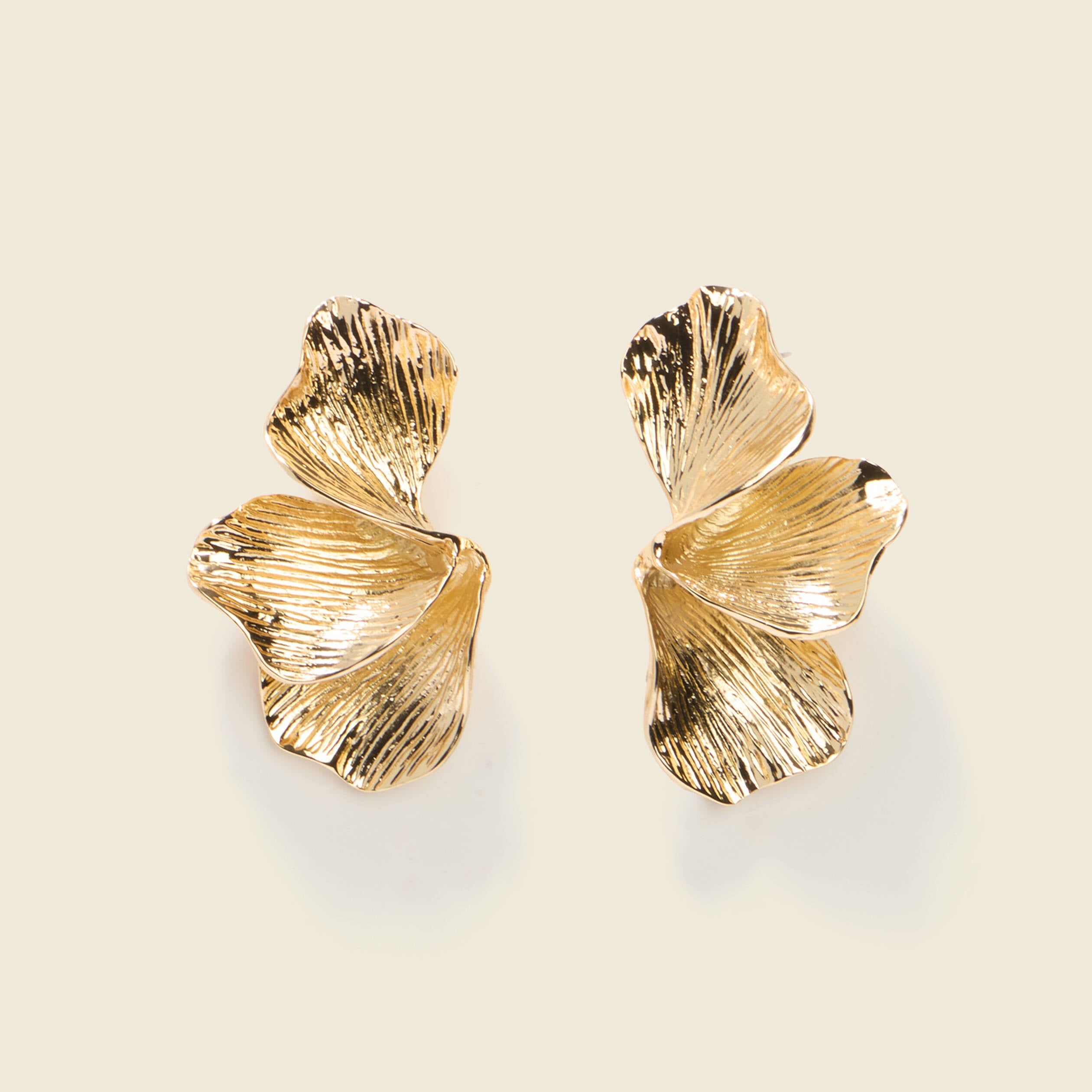 Boucles d'oreilles couleur or femme